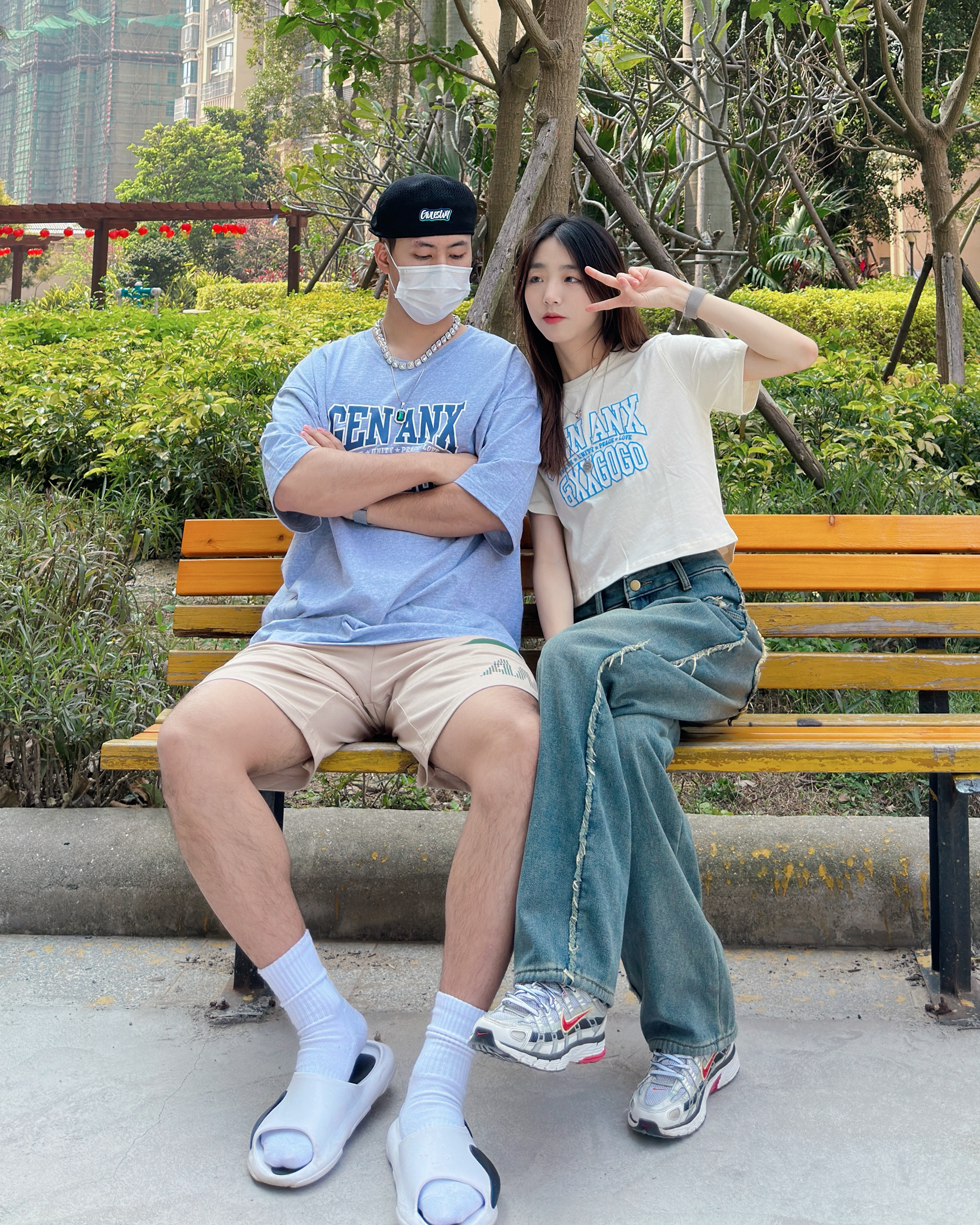 情侣穿搭💫｜浪漫的不一定是夏天 而是有你的夏天🏞️