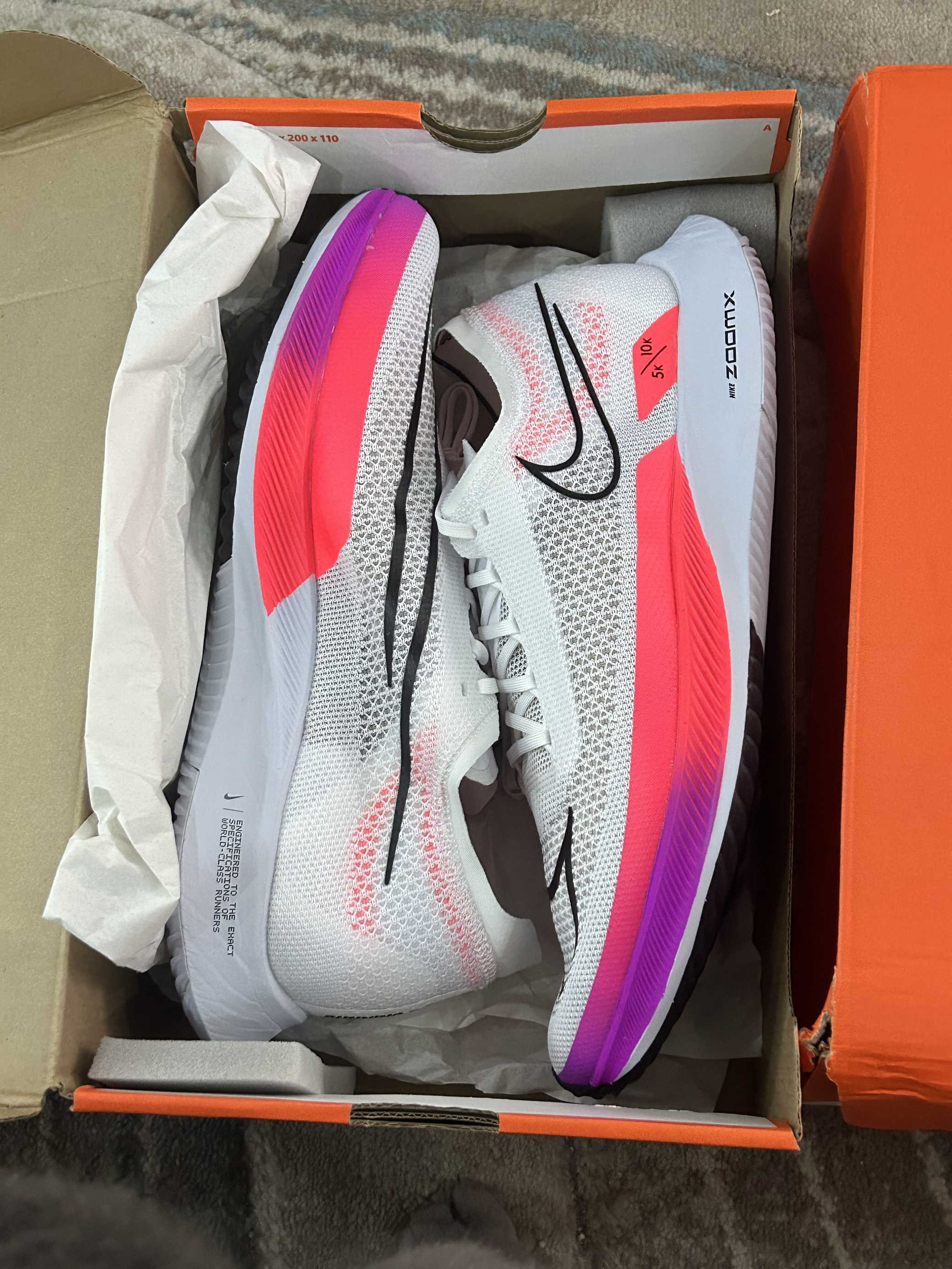 👟Streakfly白彩虹