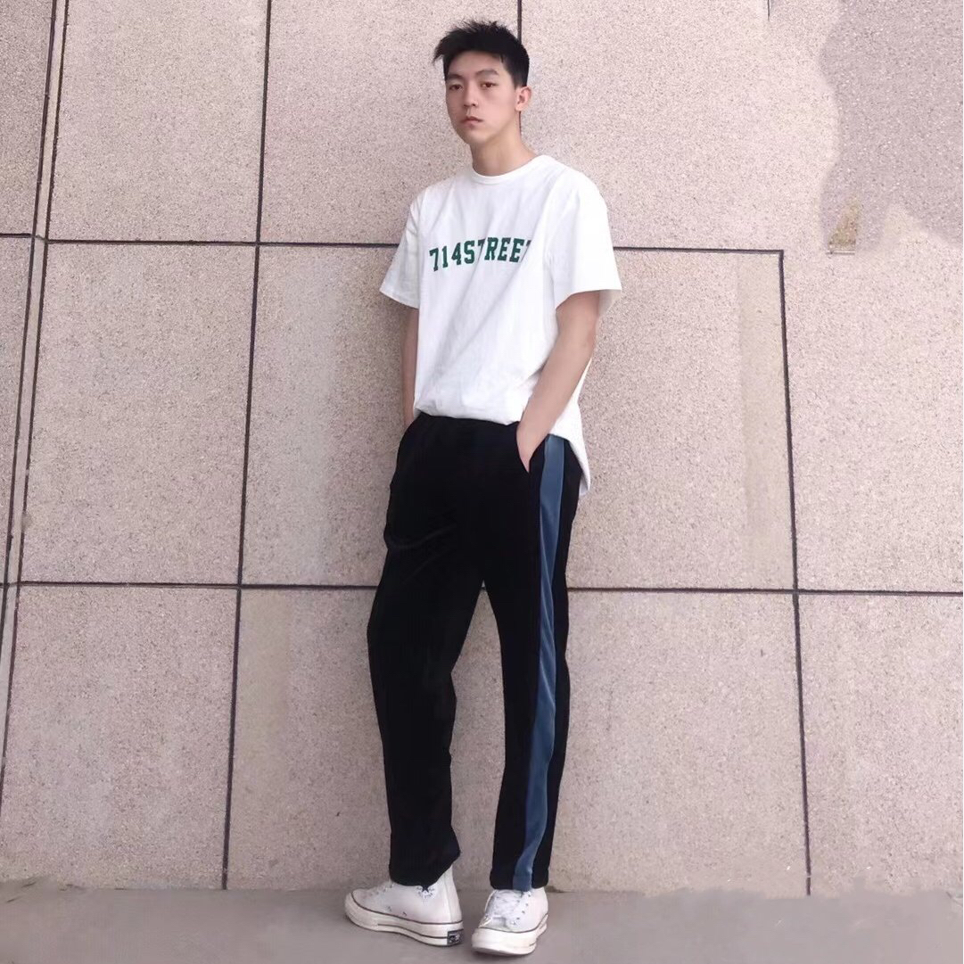 美式高街风休闲运动裤
