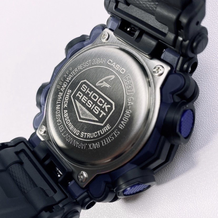 【王一博同款】Casio/卡西欧 G-SHOCK CITY BATTLE 防水蓝色石英电子动能男表分
