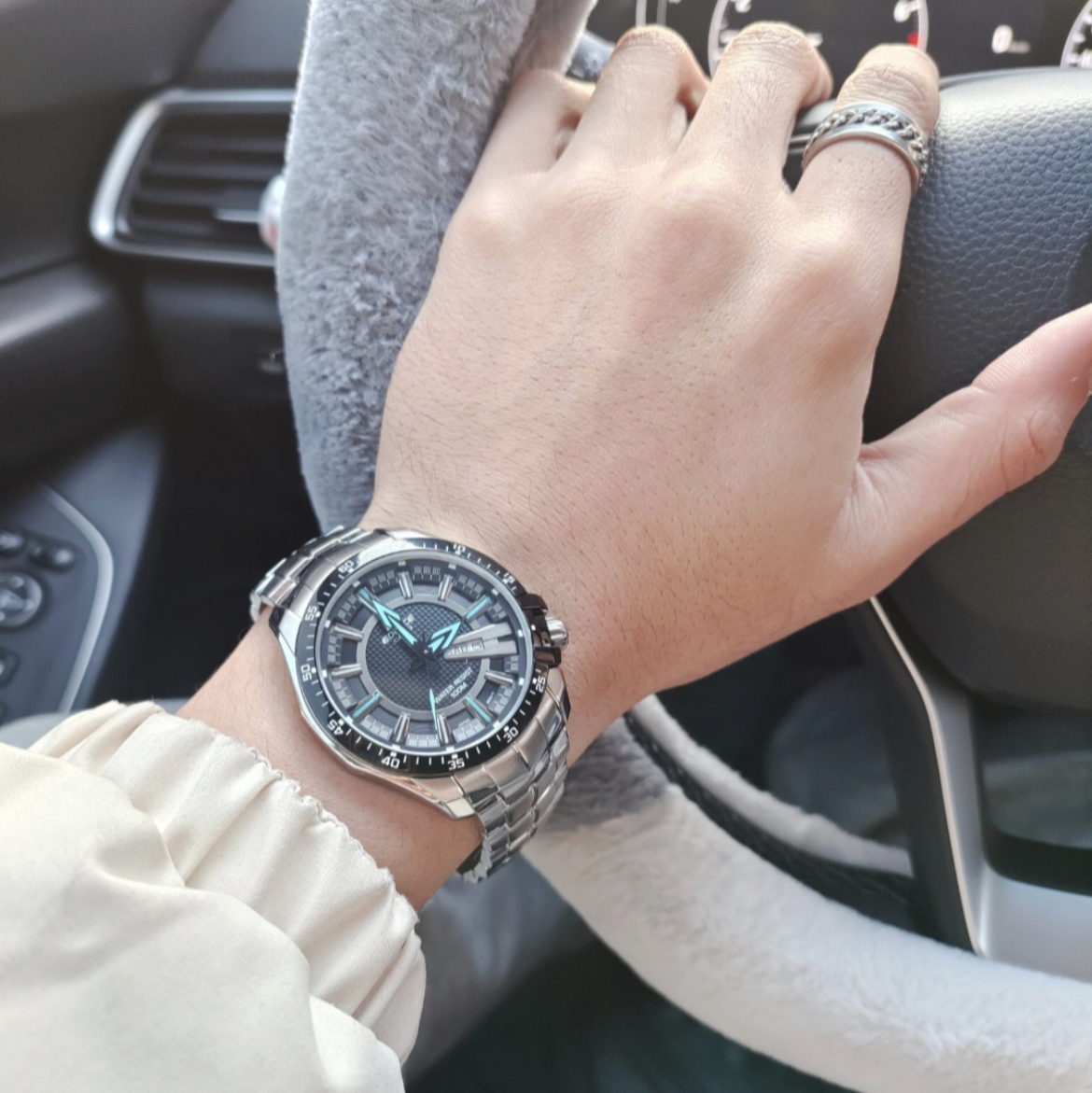 Casio/卡西欧 EDIFICE 电子动能石英表男表分享