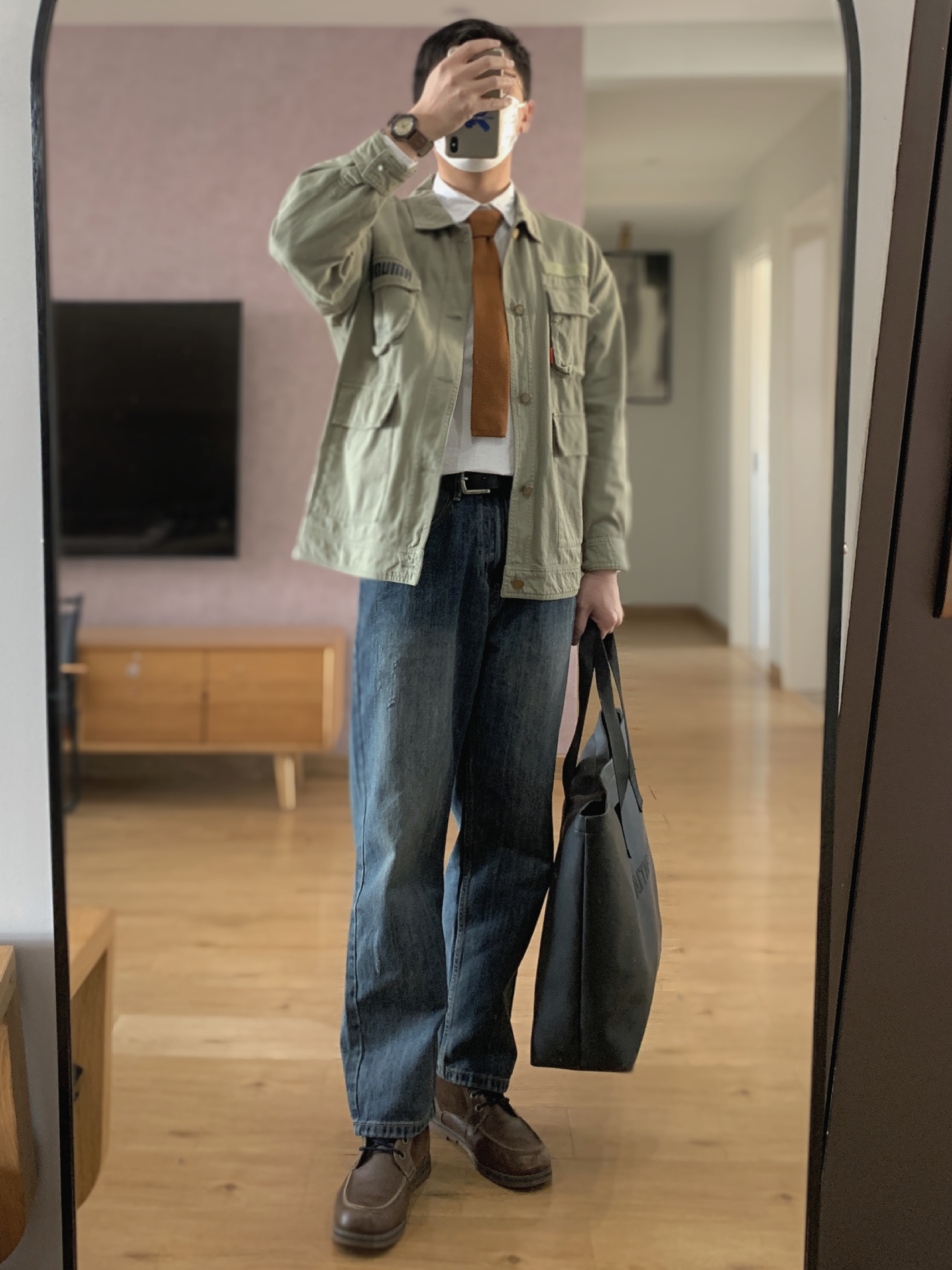 体制内穿搭 | 初尝ivy风 领带真的不会系👔