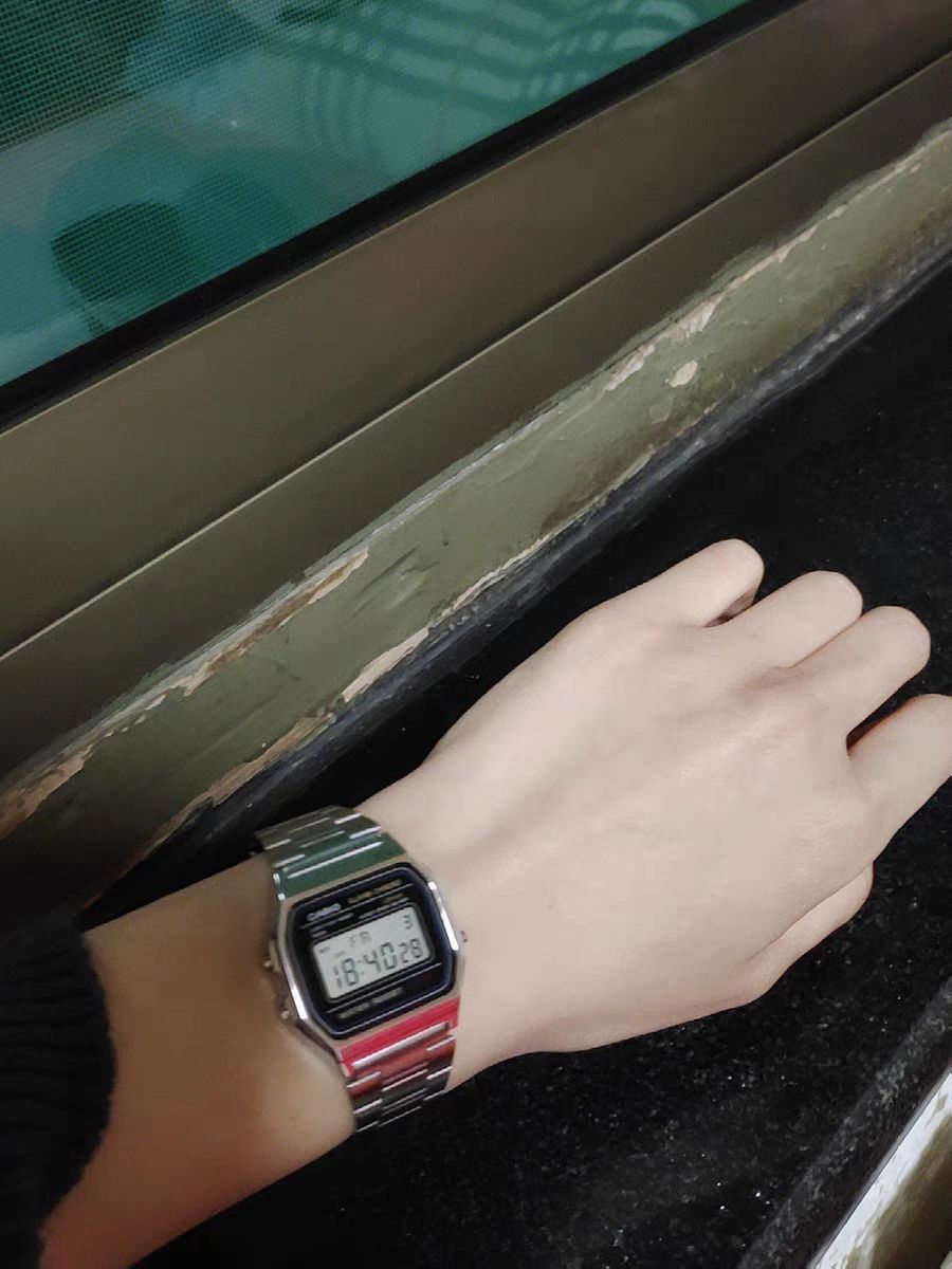 【电池用七年】卡西欧CASIO F-91W/F-84W/ A158WA 复古方块电子表
