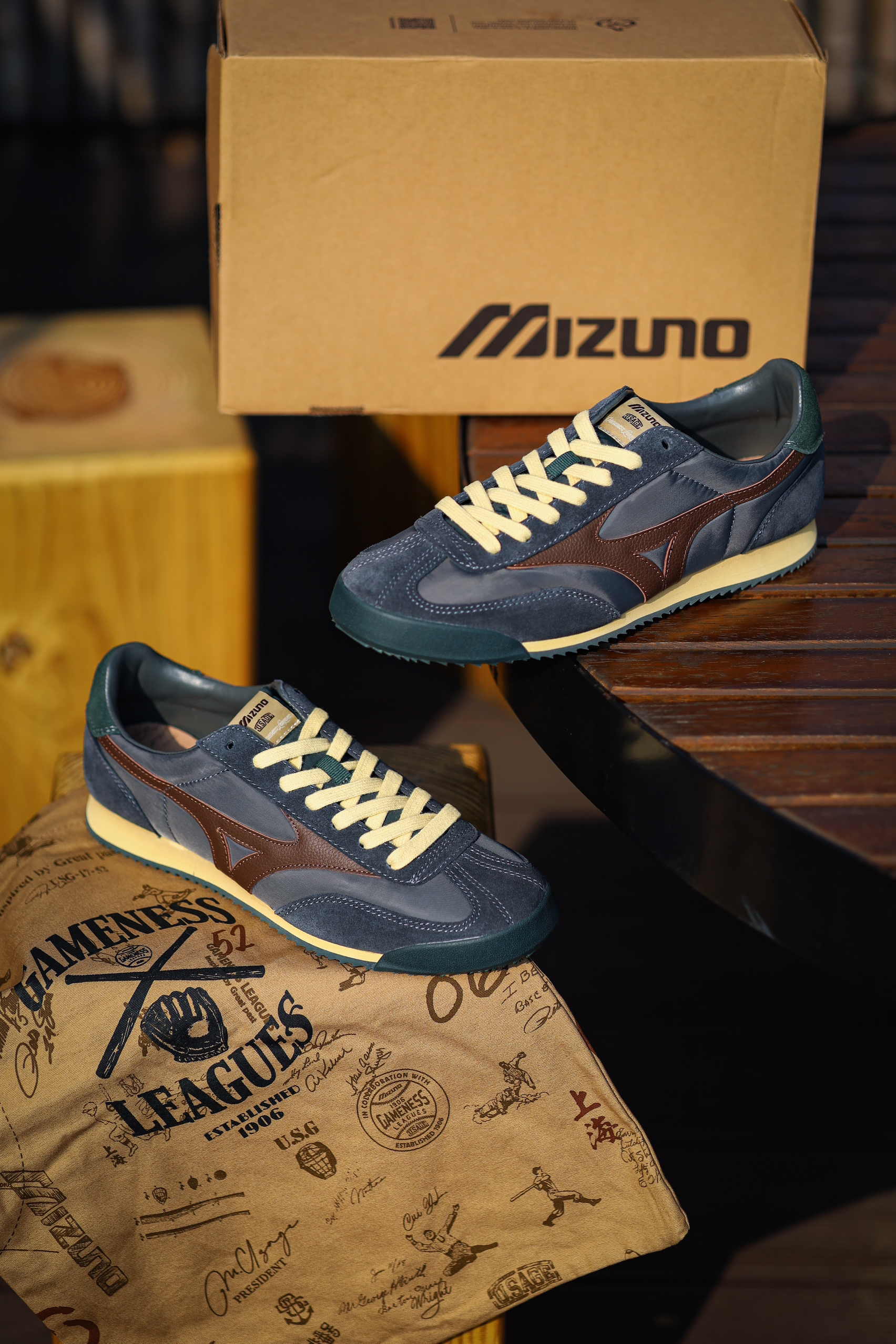 U.Sage x Mizuno LG 60S|致敬60年代的棒球文化