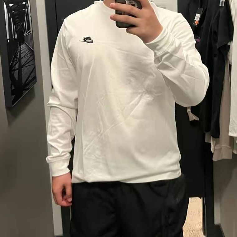 Nike 圆领印花运动休闲卫衣穿搭分享