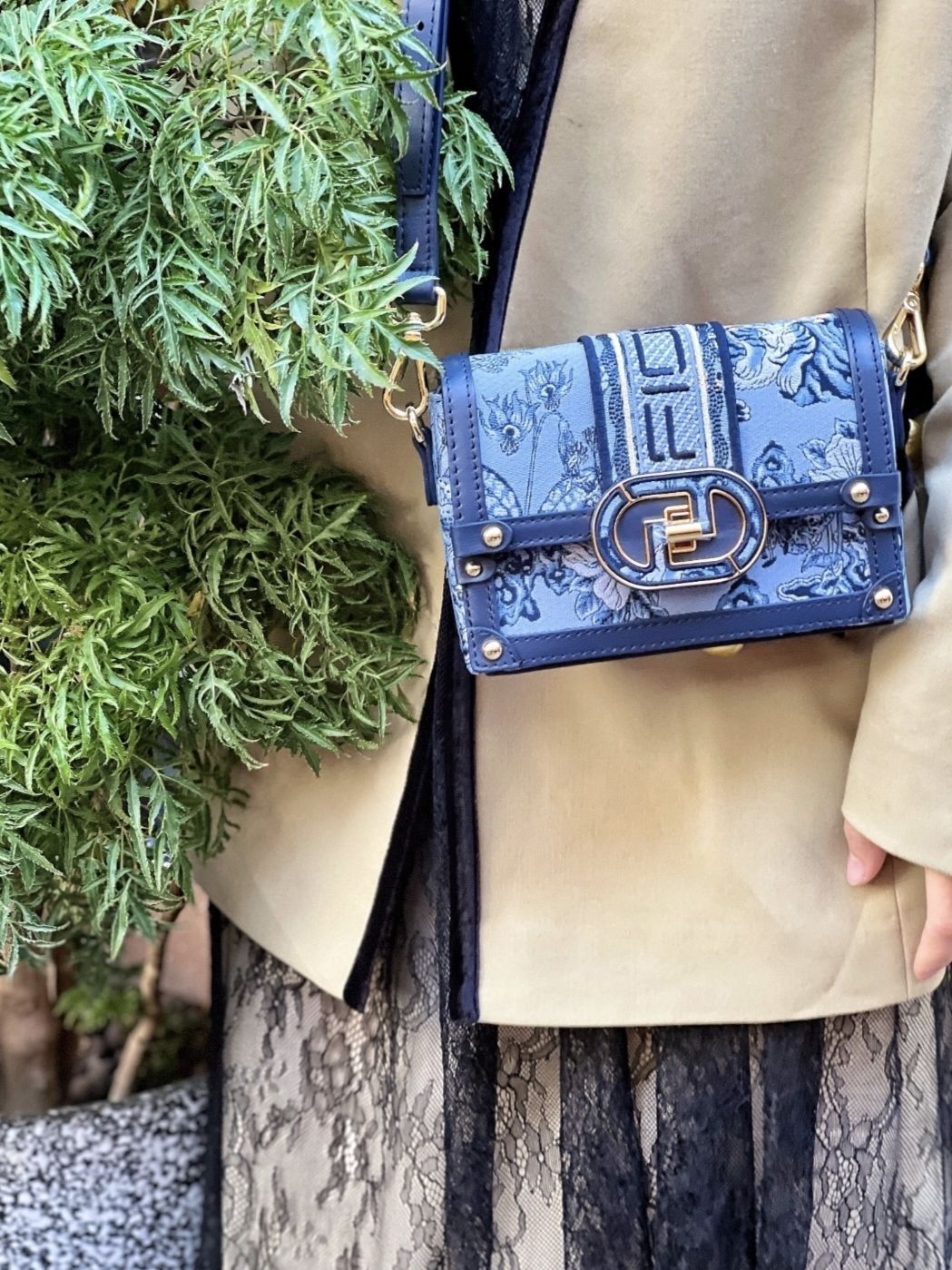 高级大方的百搭包包——花窗盒子包🌟