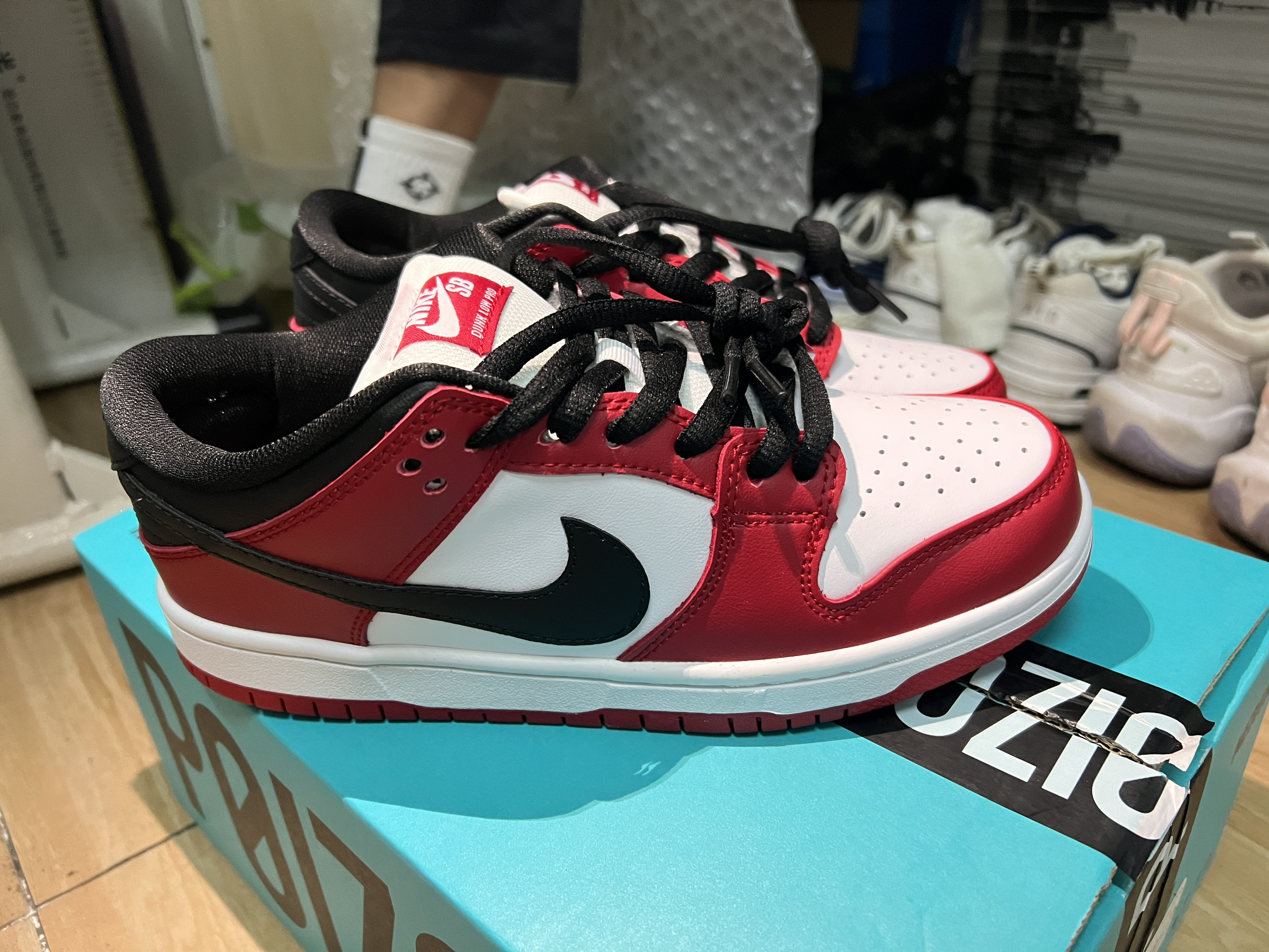 Nike Dunk 芝加哥配色