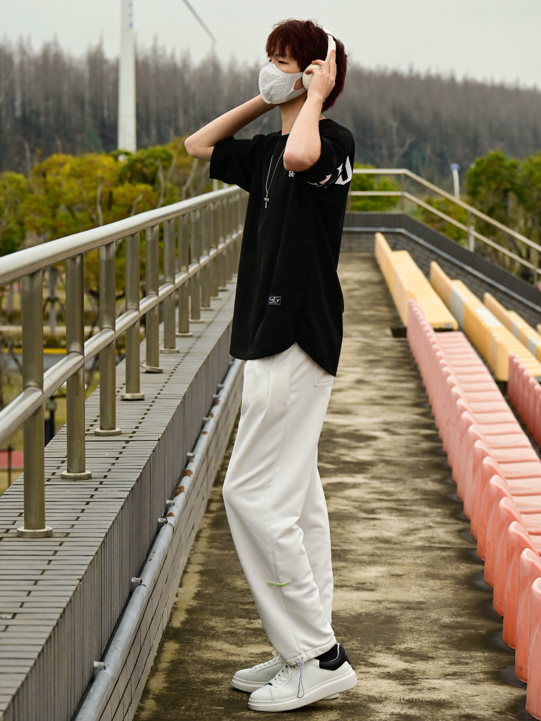 ootd｜不挑颜值的黑白色系T恤穿搭❕