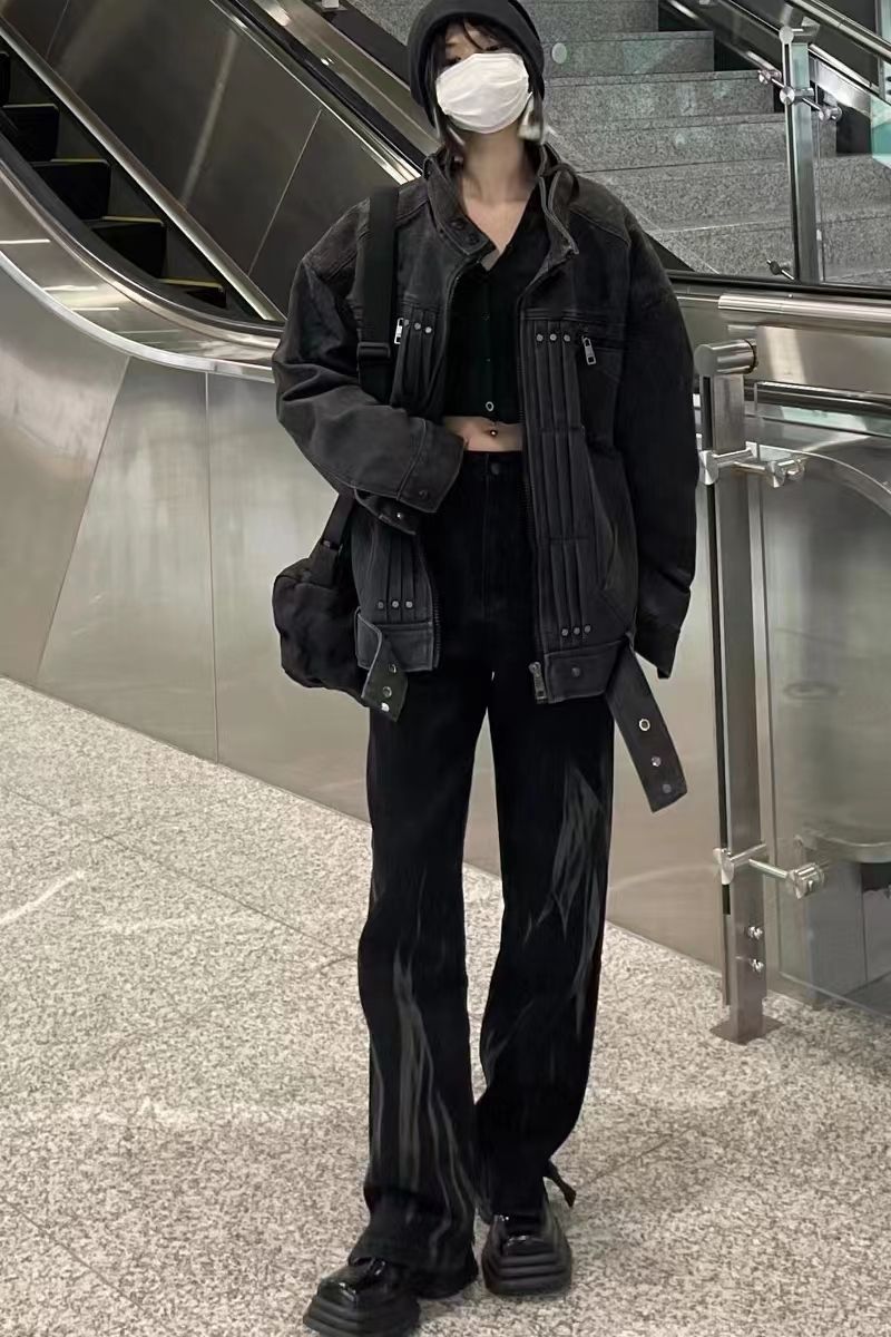 OOTD|国潮高街休闲裤|显瘦显腿长