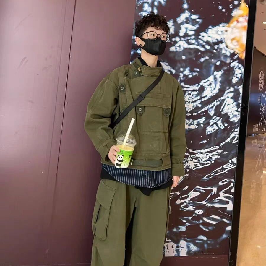 男生不能错过的军绿色夹克