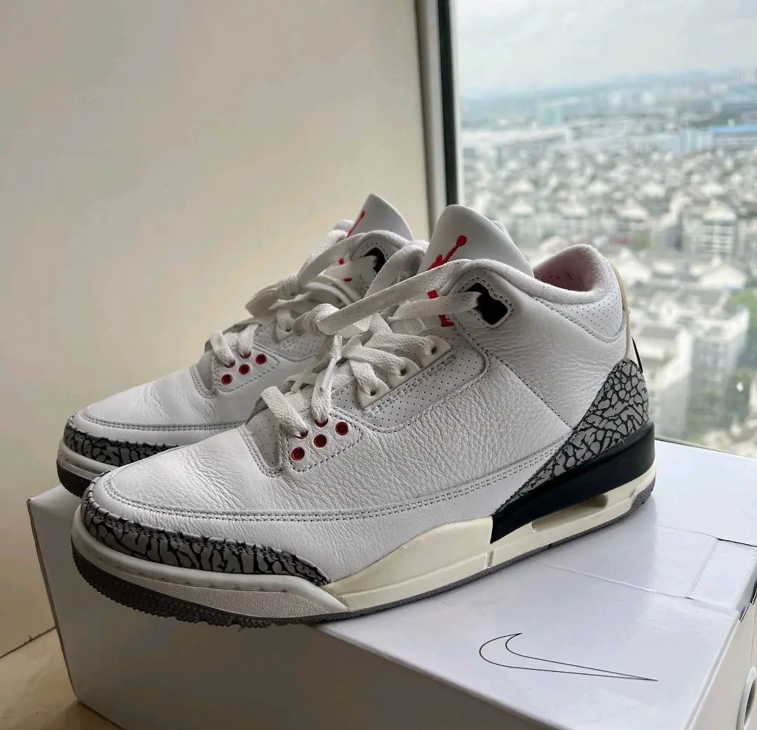 AJ3白水泥💥-年度👑最佳复刻无疑!