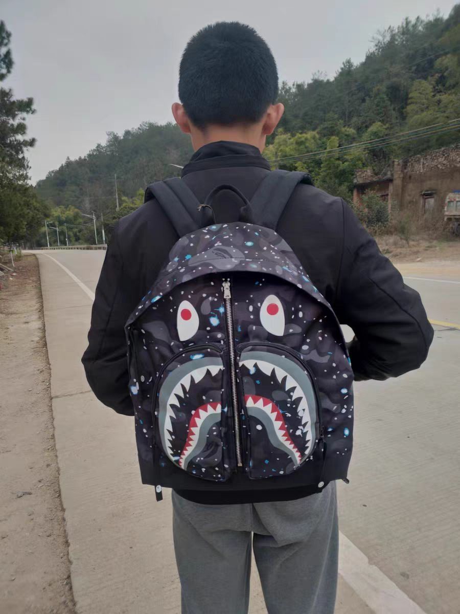 GET 明星同框鲨鱼包