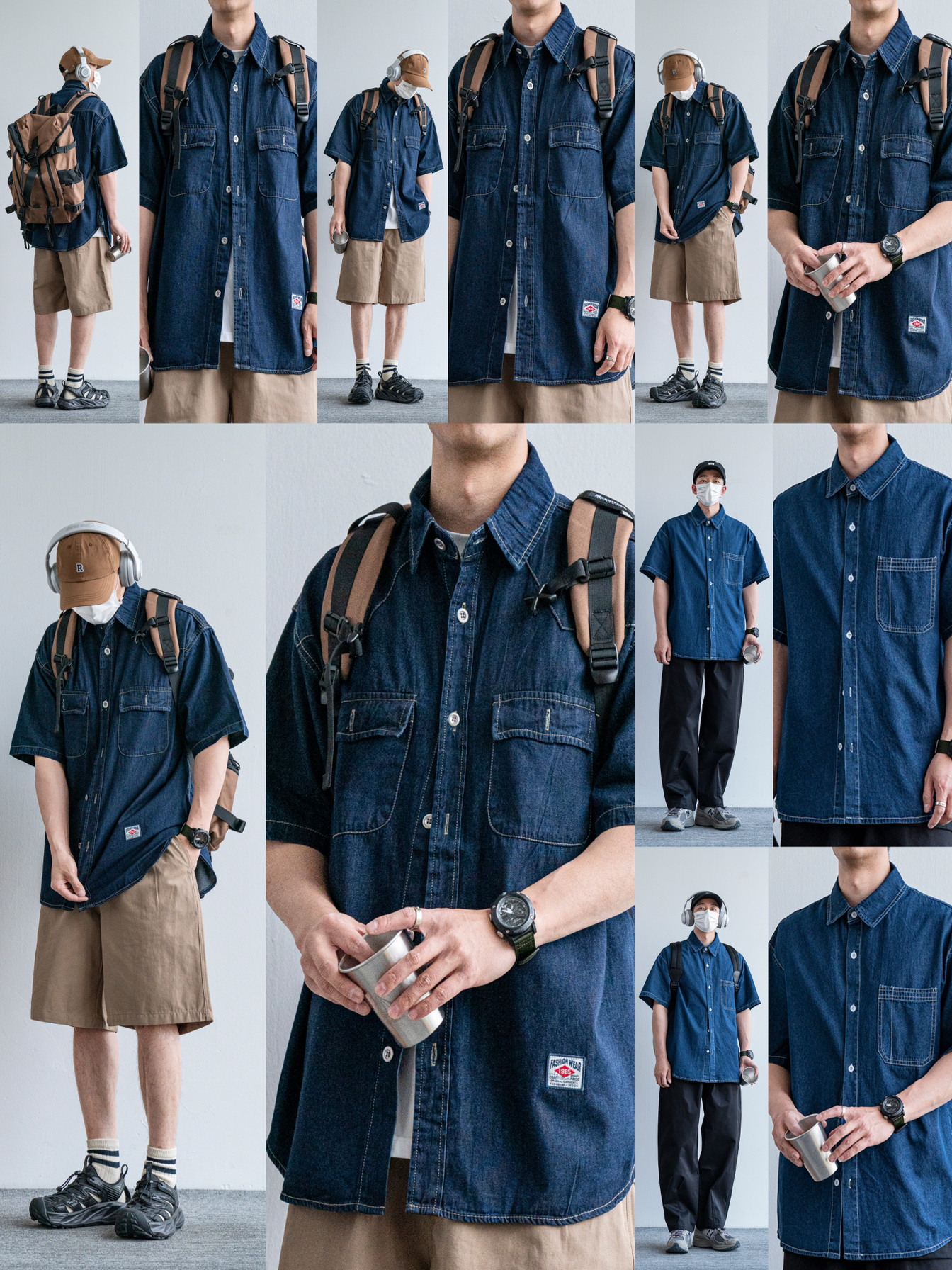 日系 | 初夏牛仔衬衫穿搭💦
-
咱就是说牛仔衬衫真的很好穿没有人反驳吧❔
🗣️宽松的牛仔衬衫整