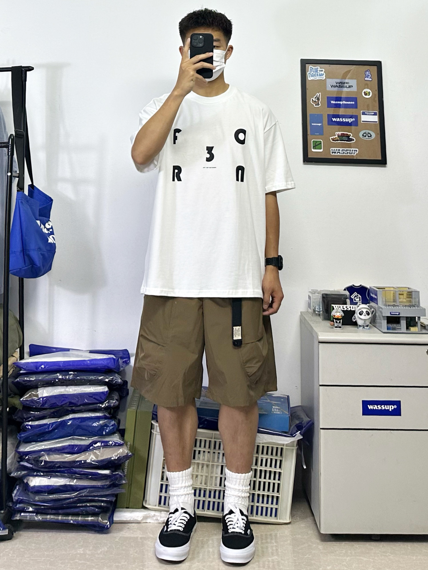 173｜真的很喜欢白色短袖穿搭！