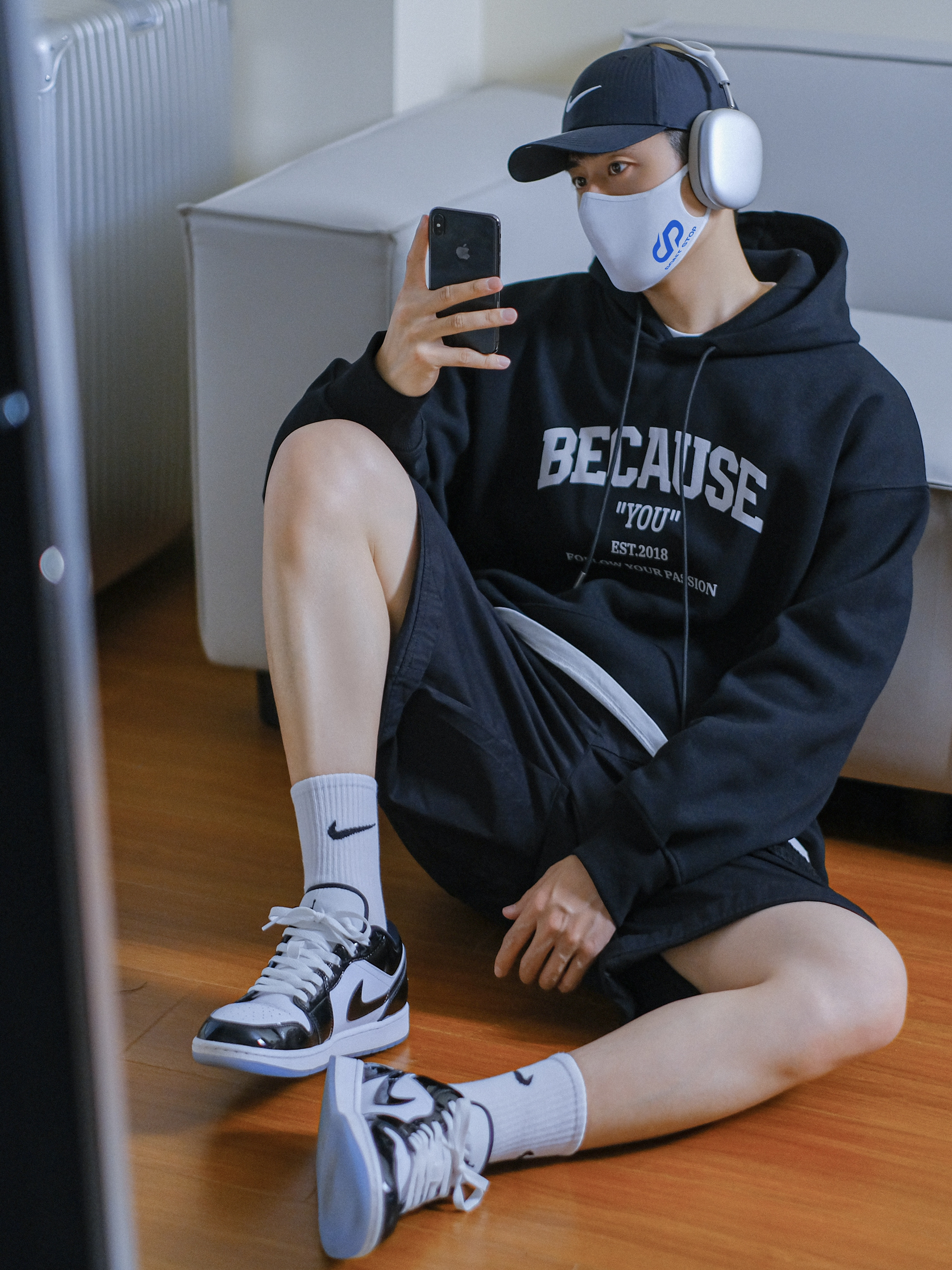 🔛OOTD｜All Black“低气压”少年感穿搭🔝✔️