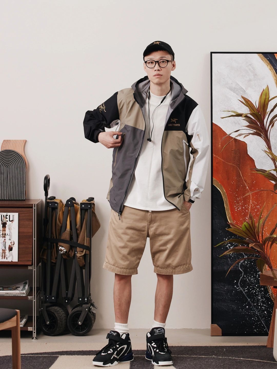 男生穿搭丨ARC'TERYX X BEAMS的简约搭配