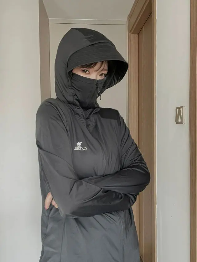 好硬核的防晒衣!辣妹氛围感拿捏了