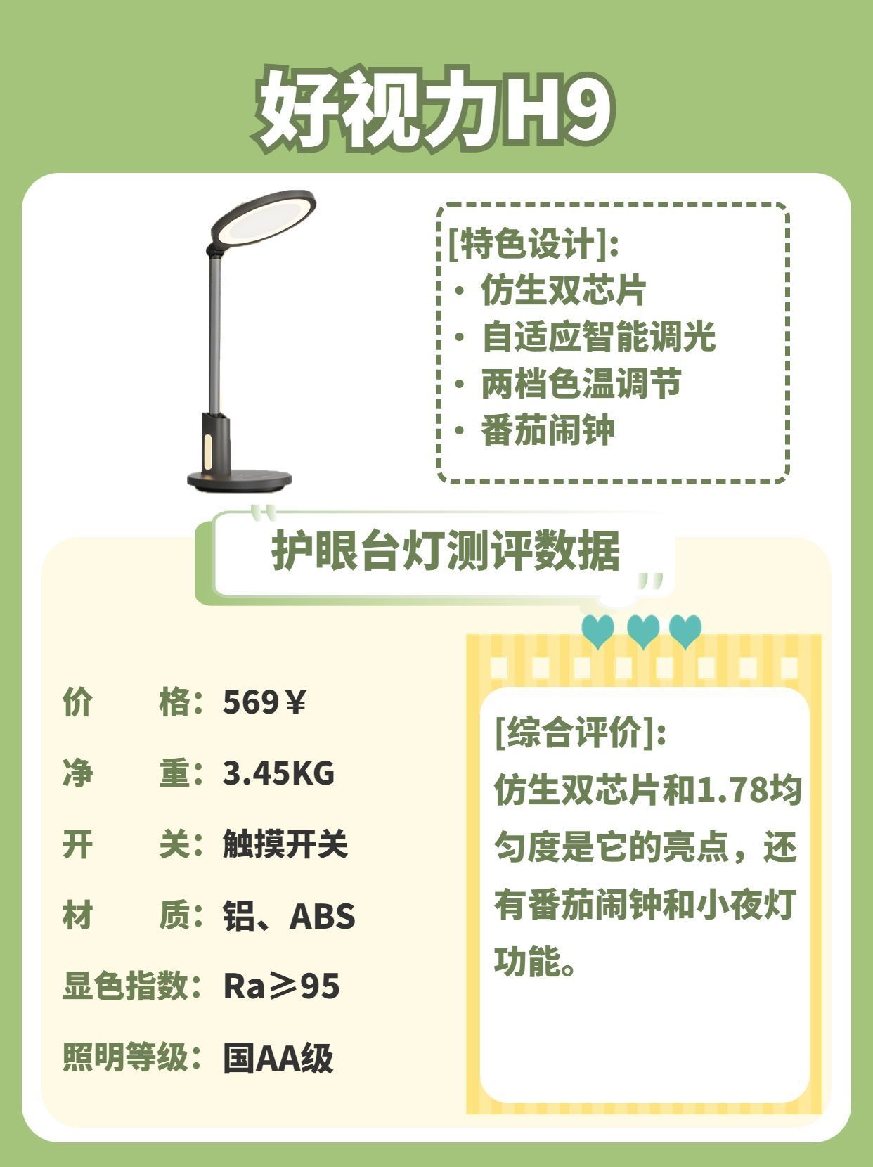 儿童护眼台灯应该怎么选?5款护眼台灯使用分享