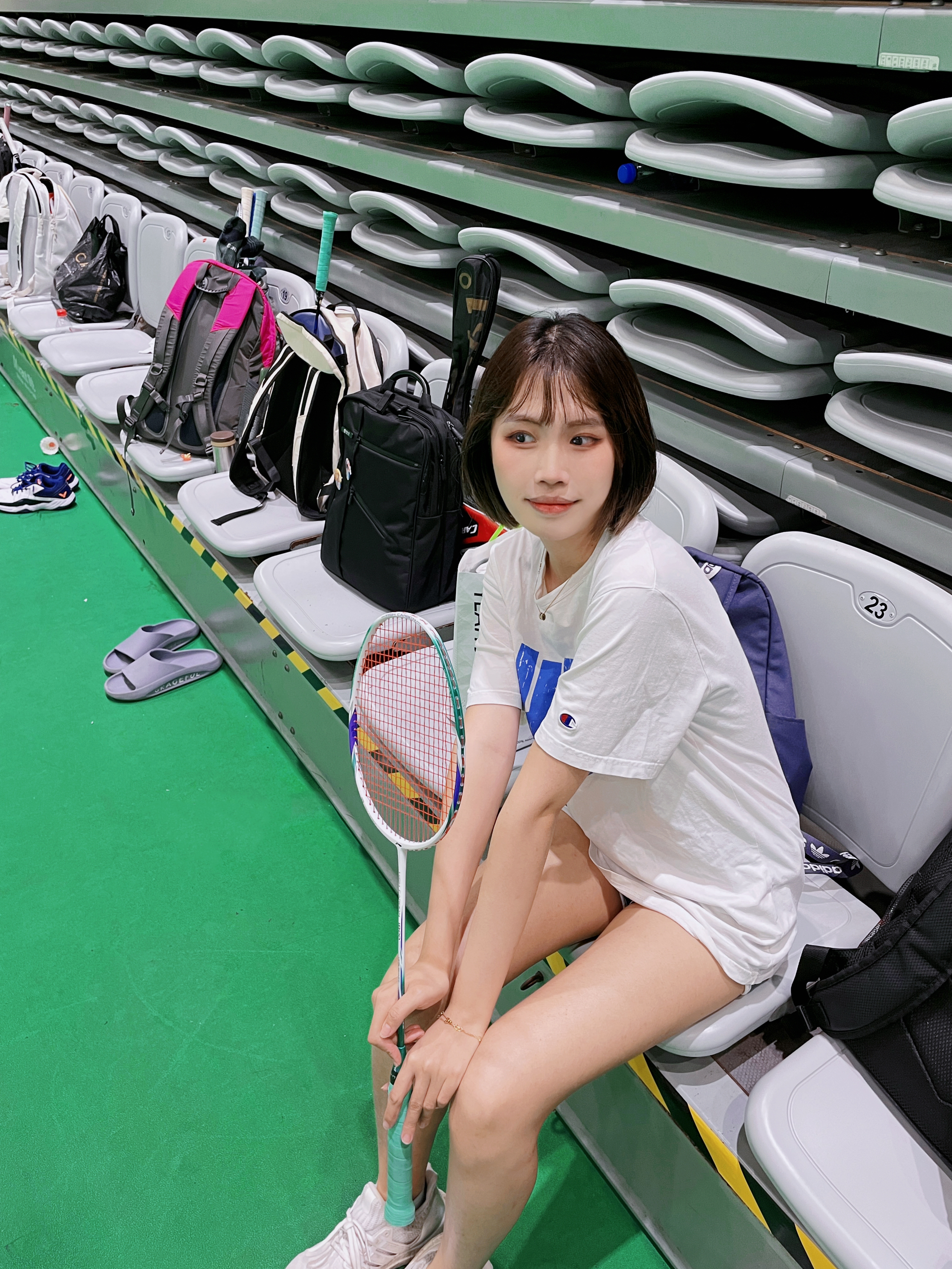 🌷夏天等你一起羽毛球🏸️