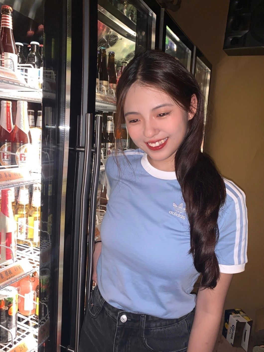 ootd夏季穿搭|冰淇淋浅蓝色🍦清凉T恤🧊