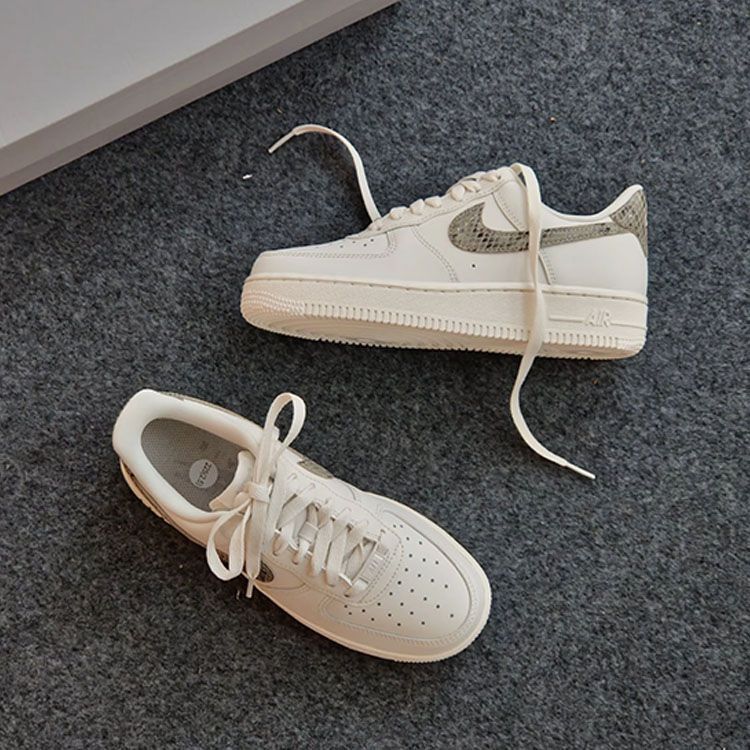 Nike Air Force 1'07 蛇纹白 
