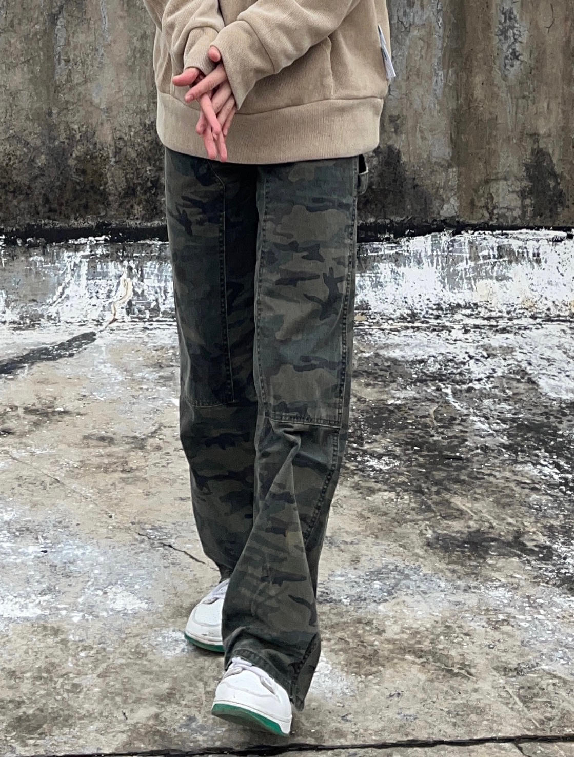 OOTD｜街头迷彩风穿搭分享