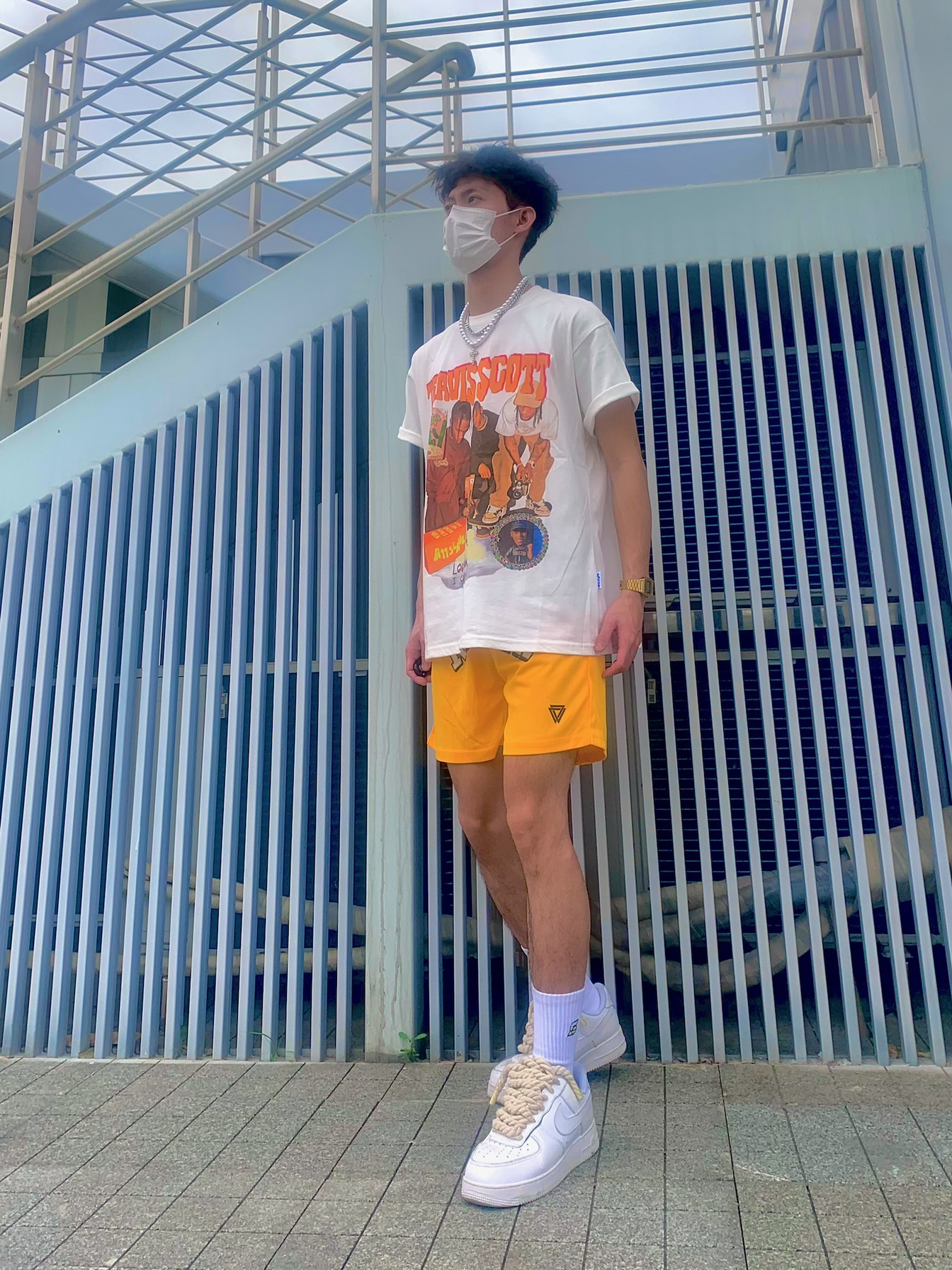 OOTD｜“⚪️🟡⚪️”｜夏天美式穿搭快速出门