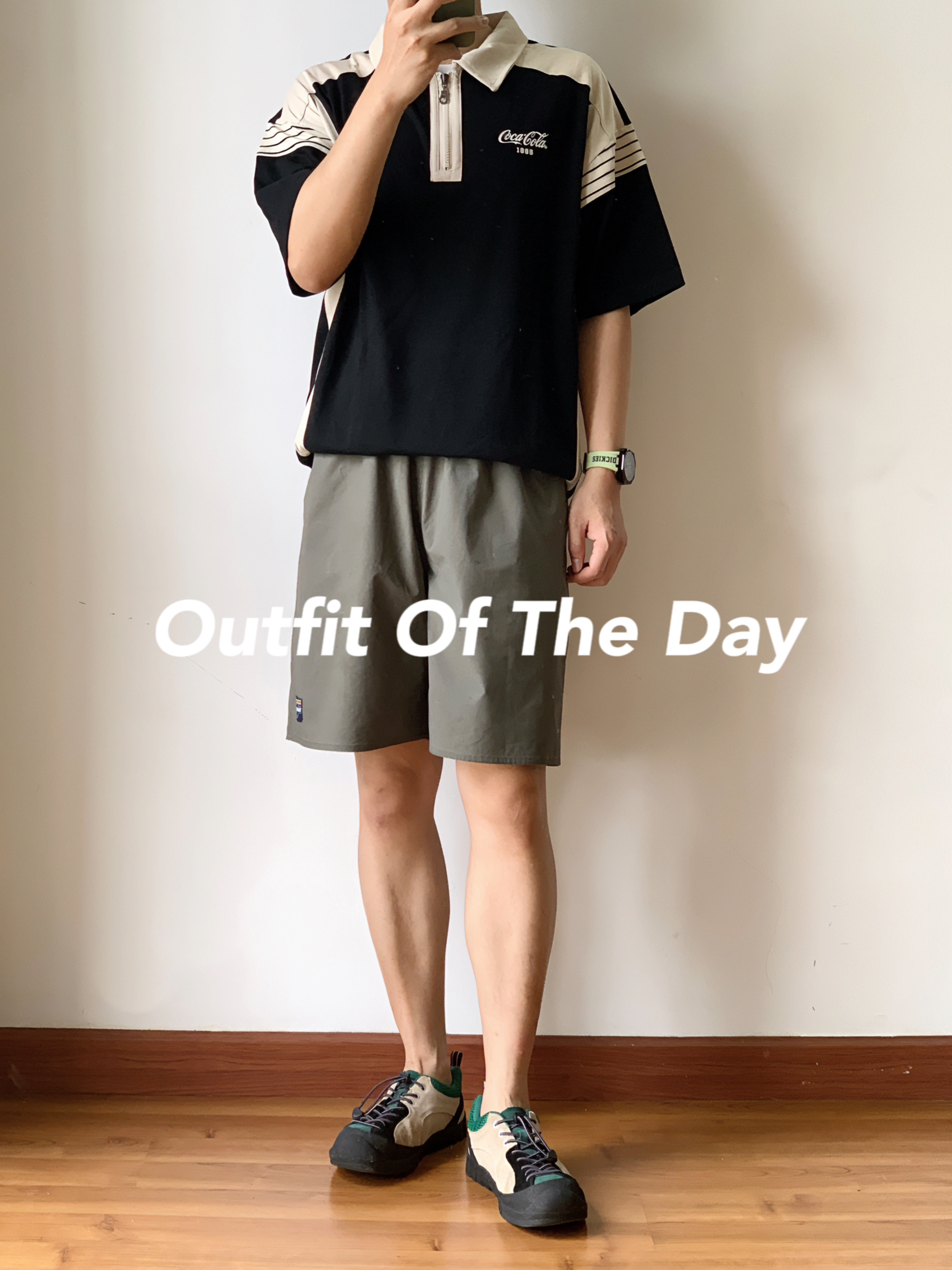 OOTD | 夏日休闲少年感穿搭 这抹绿就很夏天