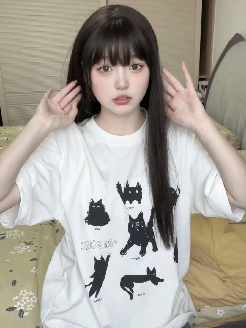 我宣布！这是我最爱的白色T恤！质量嘎嘎好