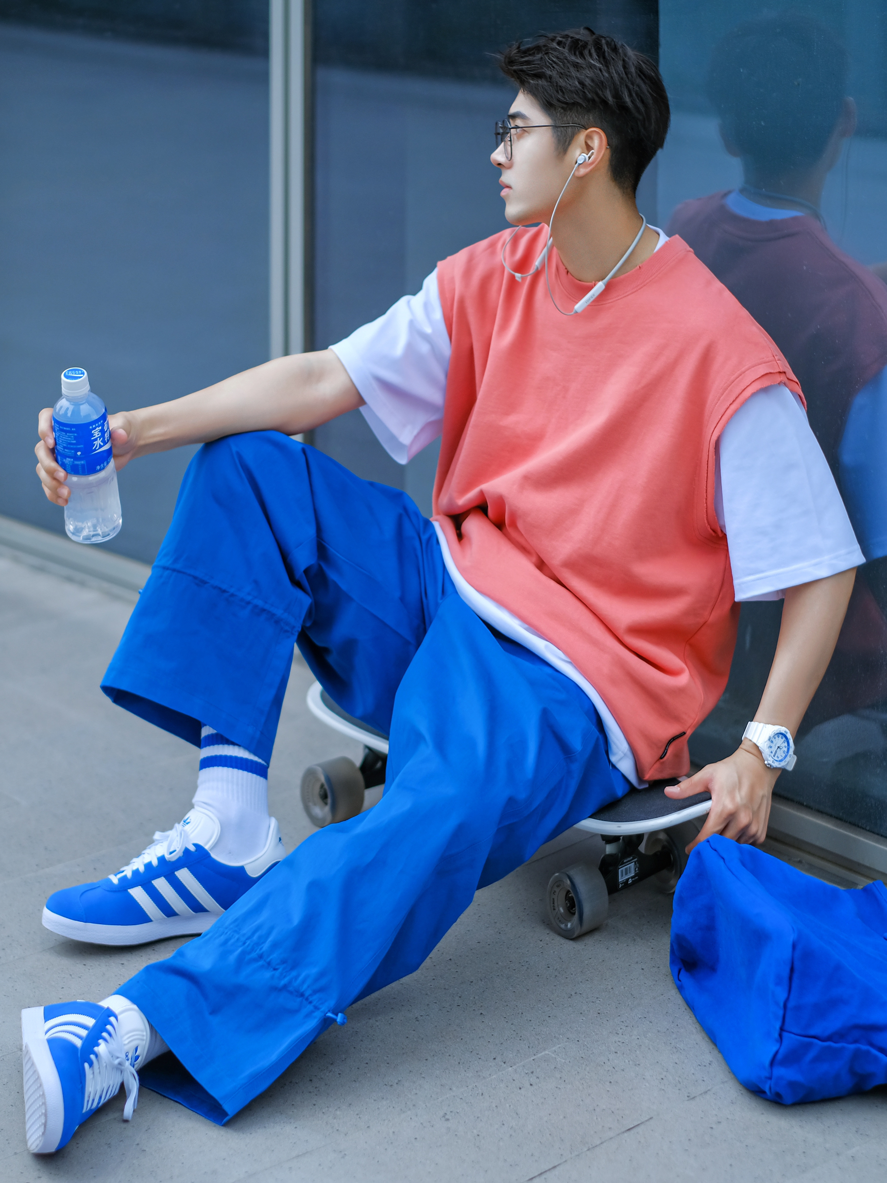 💗520约会穿搭｜夏日“蓝粉”撞色搭配💙💤