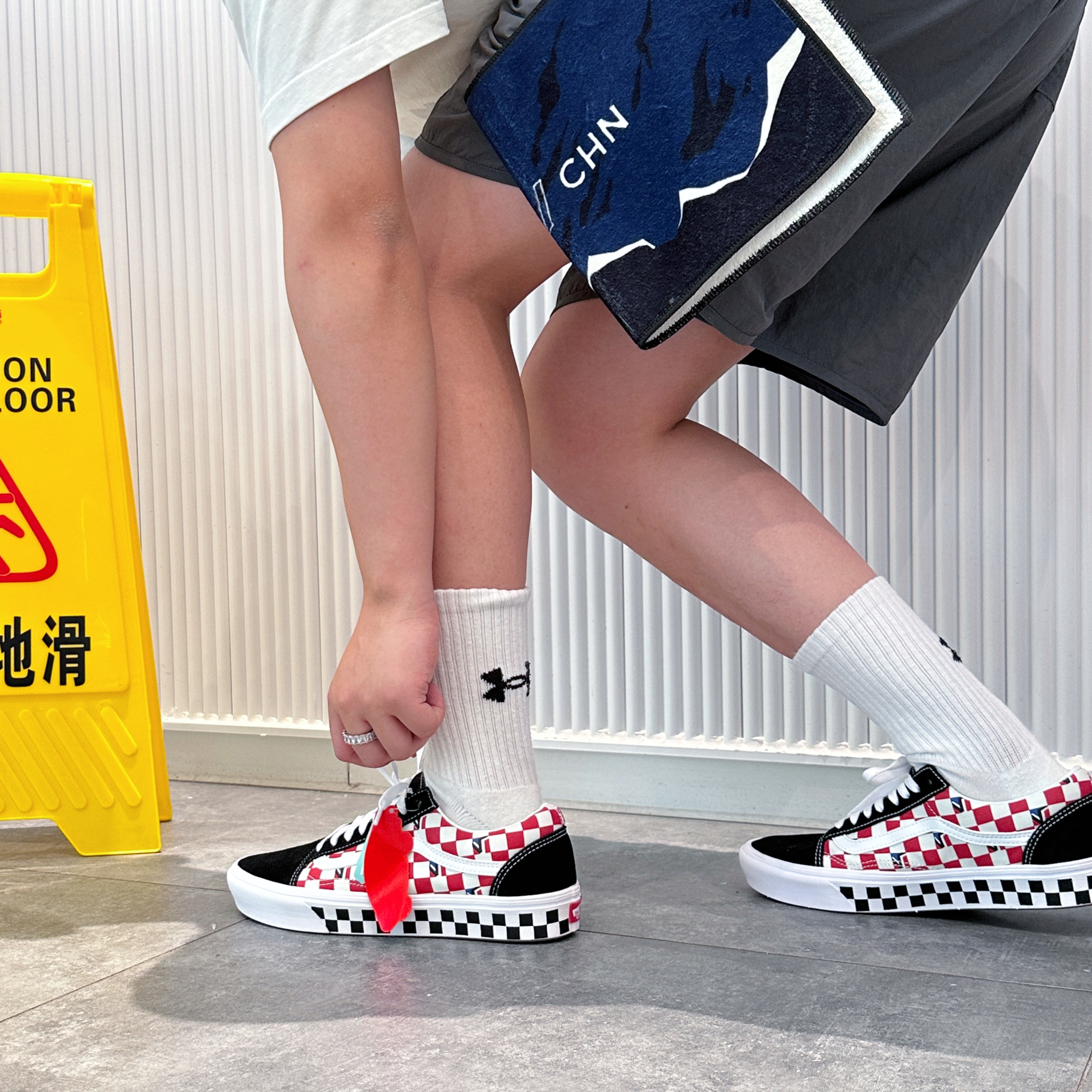 Vans/范斯ComfyCush Old Skool棋盘格