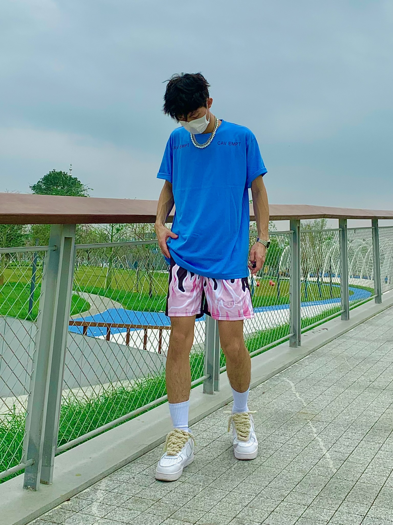 OOTD｜“💙🩷🤍”｜夏天回头率高的穿搭🔥