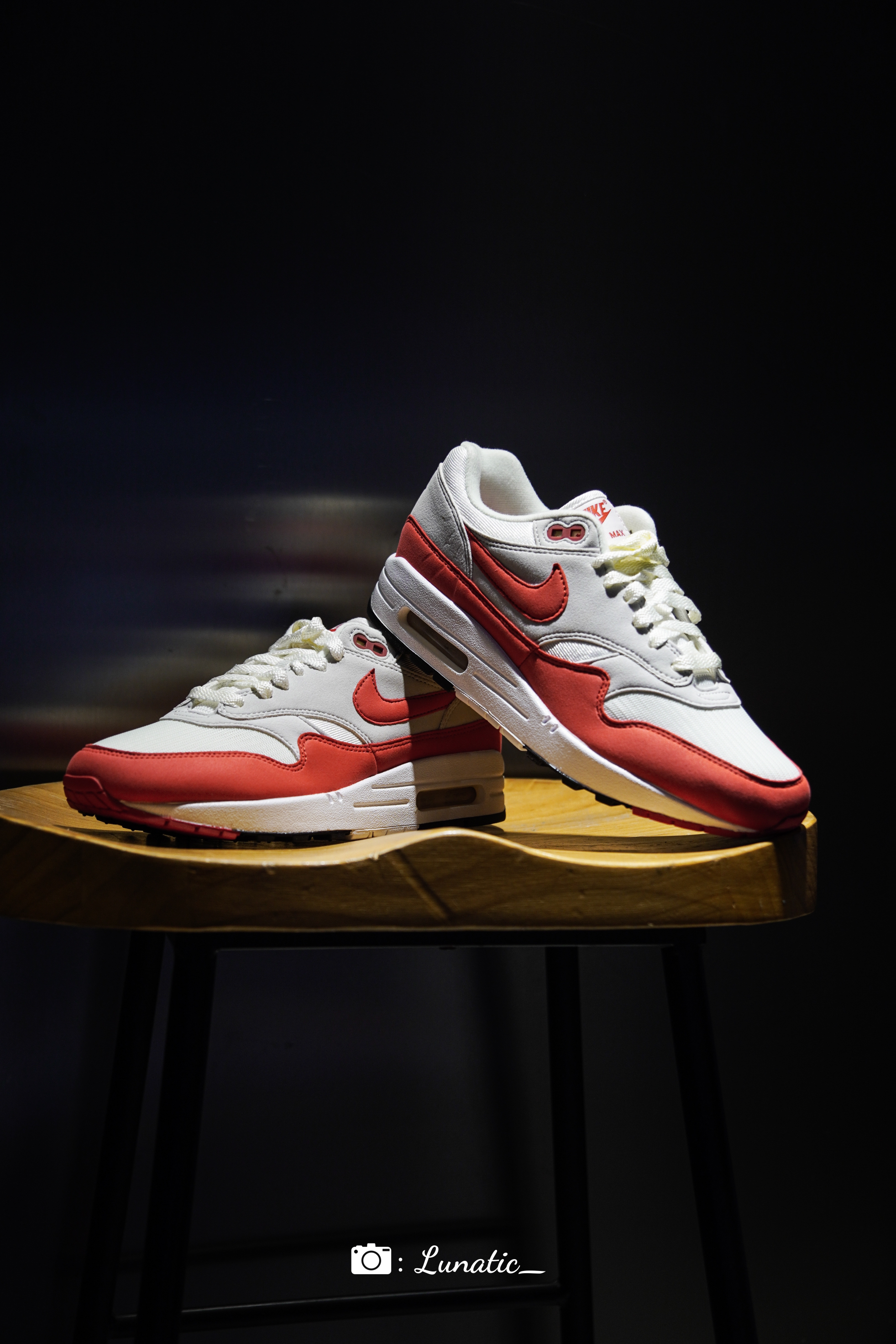 完美元年装扮！Air Max 1 OG 白红