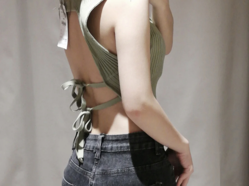 美式甜辣妹无袖背心真的hin 很舒服！