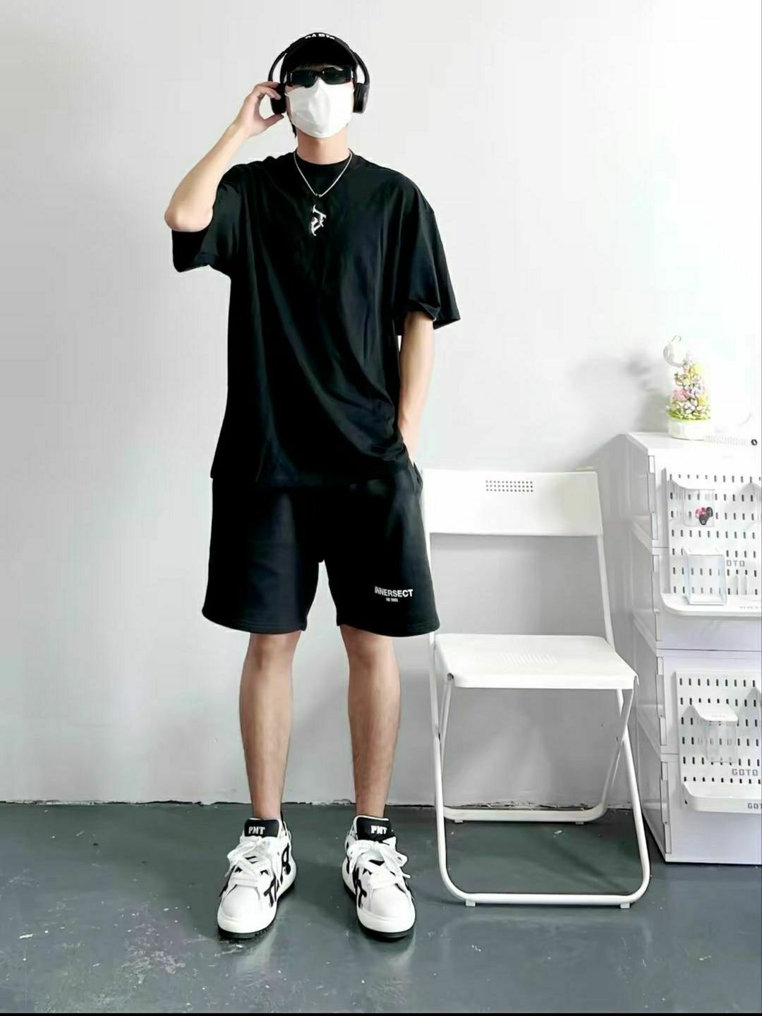 男生抖喜欢的潮流短裤