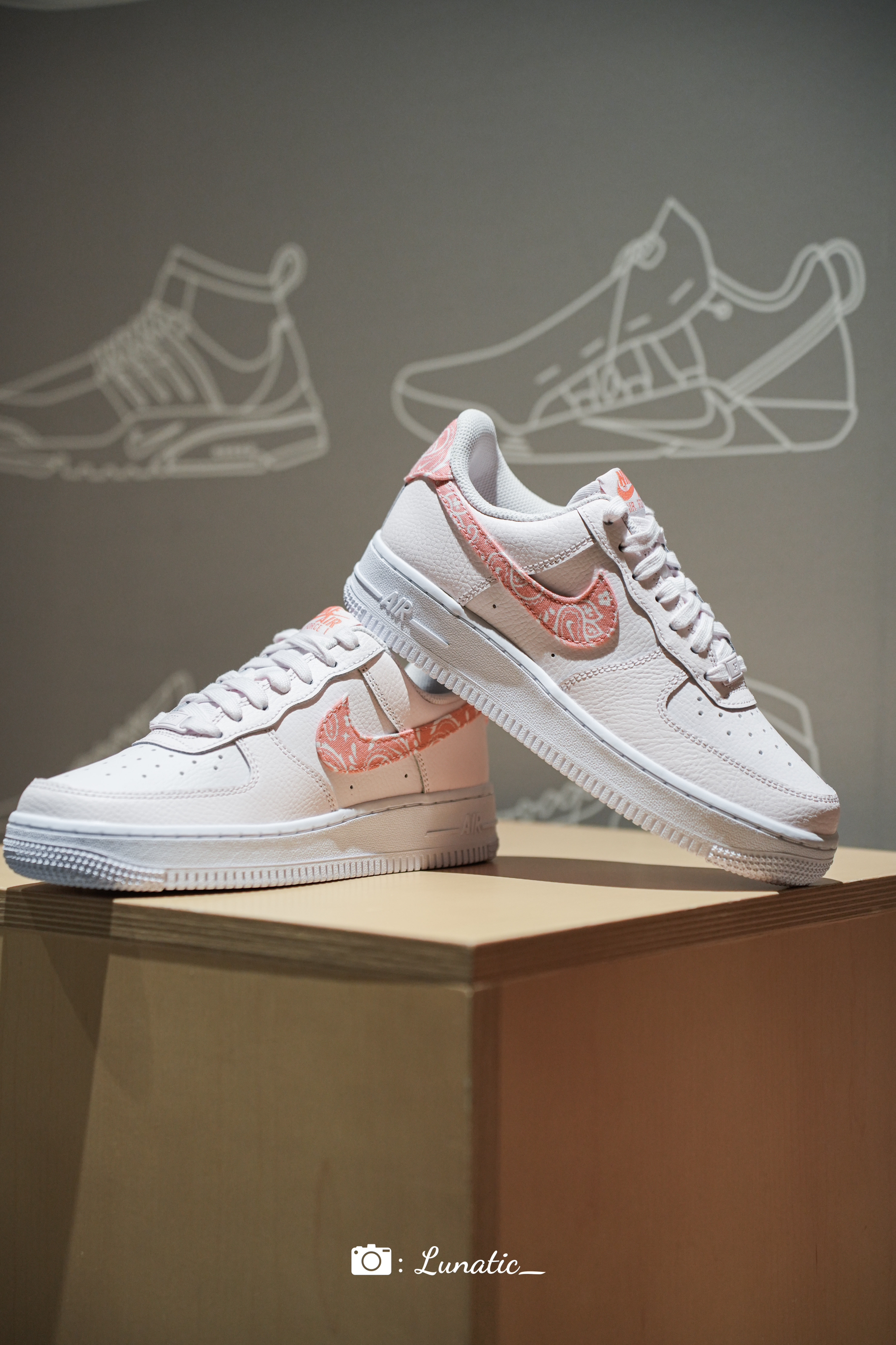 粉色腰果花！Nike Air Force 1 Low Pink Paisley！