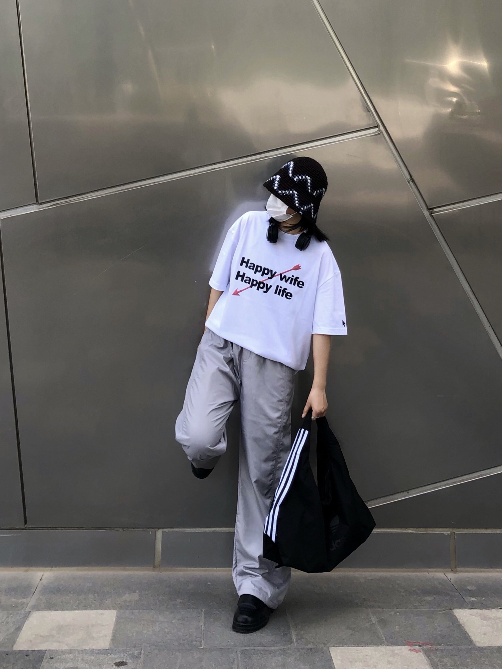 OOTD｜三条杠真的很帅