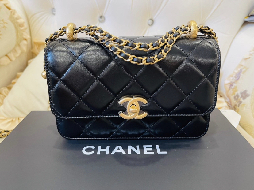Chanel小金球口盖包分享