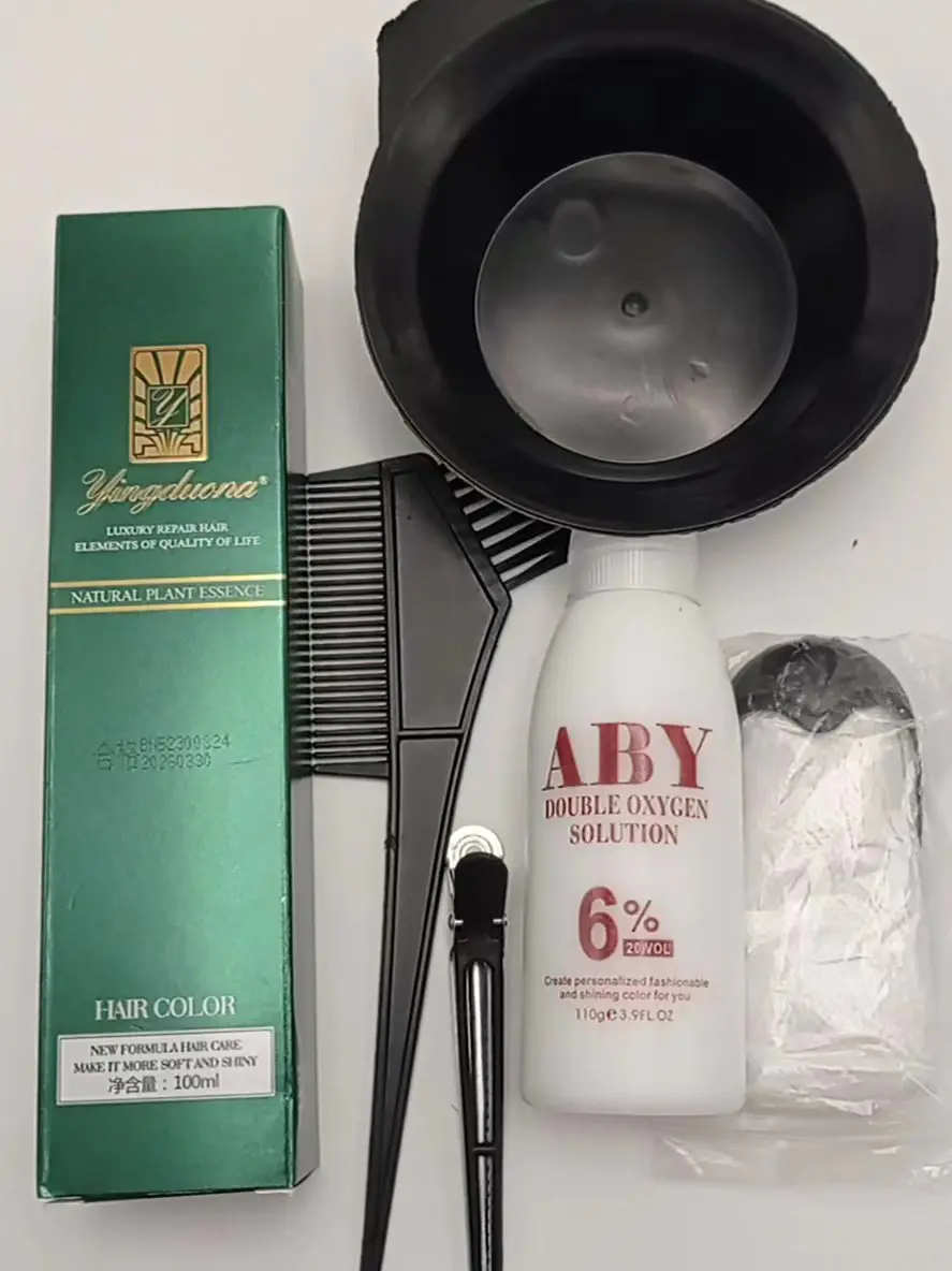这次植物染发膏帮爸爸👨🏻选对了,呵护头发