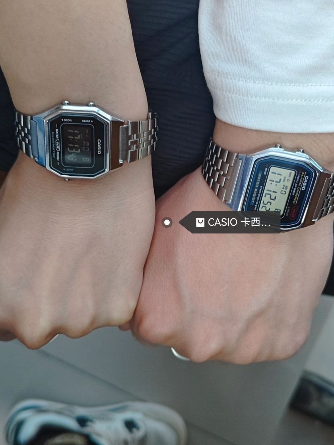 Casio/卡西欧 复古情侣手表推荐