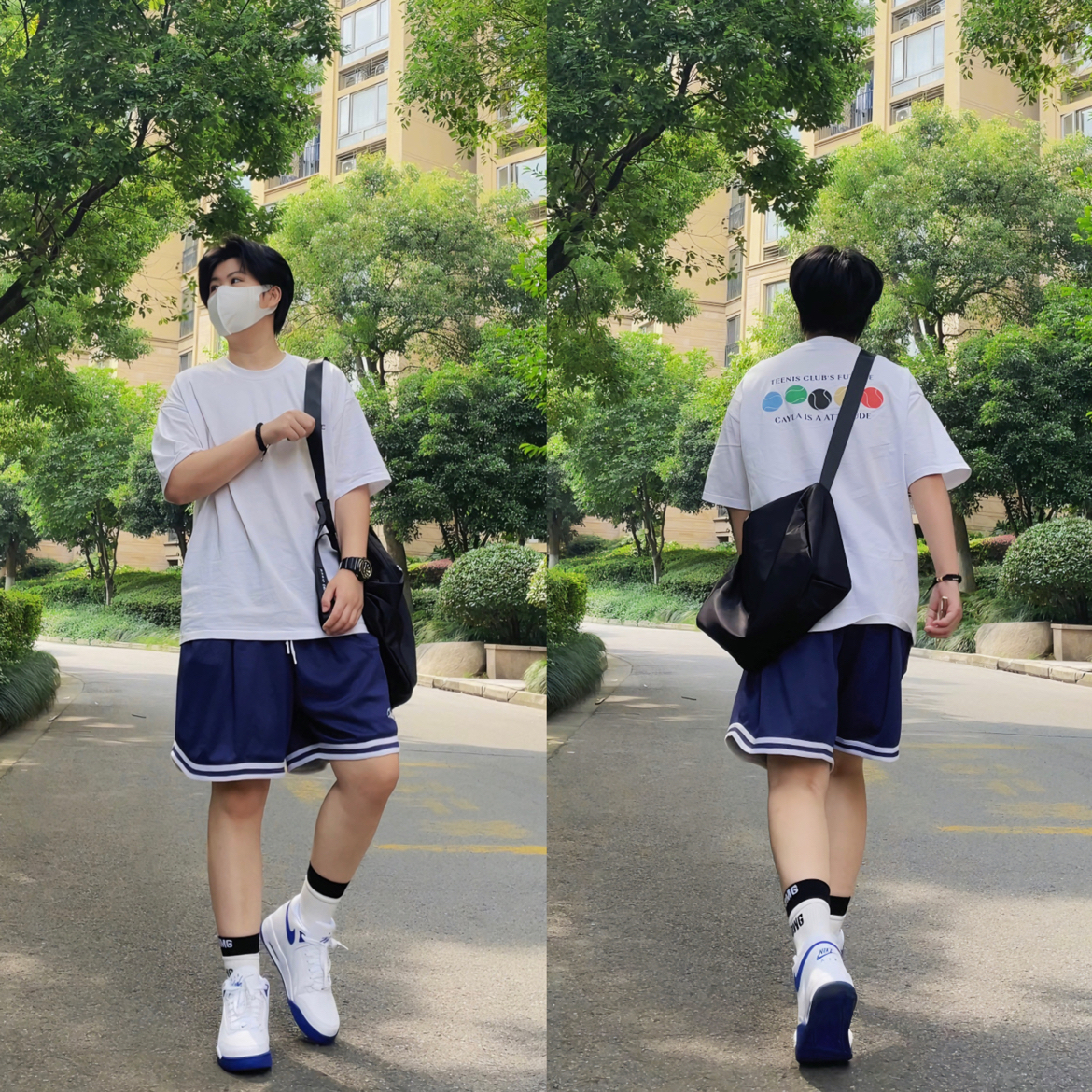 🍃cozyfit｜夏日运动风少年感穿搭