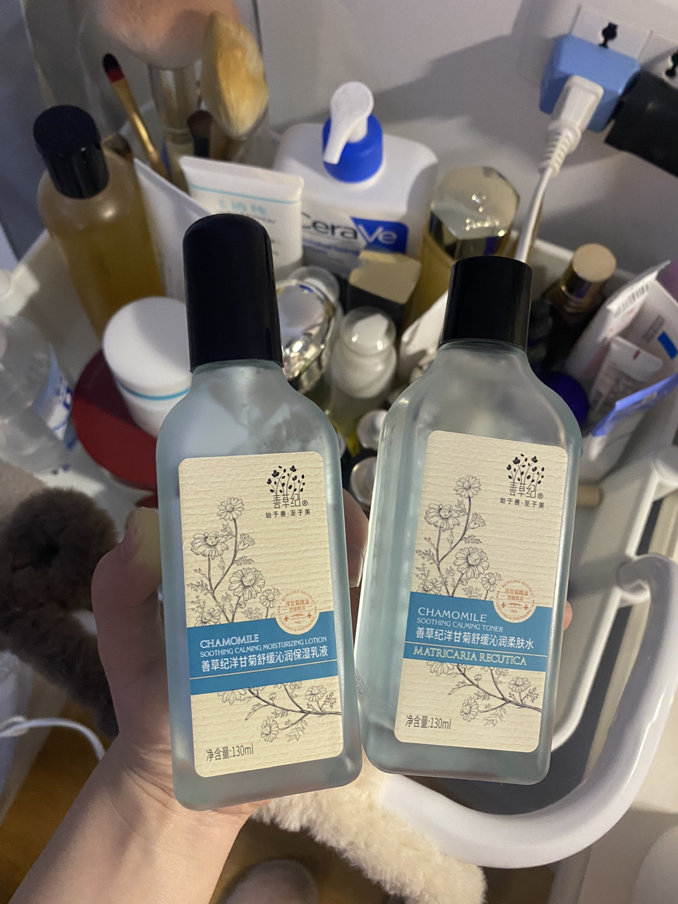 春敏换季|| 善草纪洋甘菊水乳 敏感肌必备