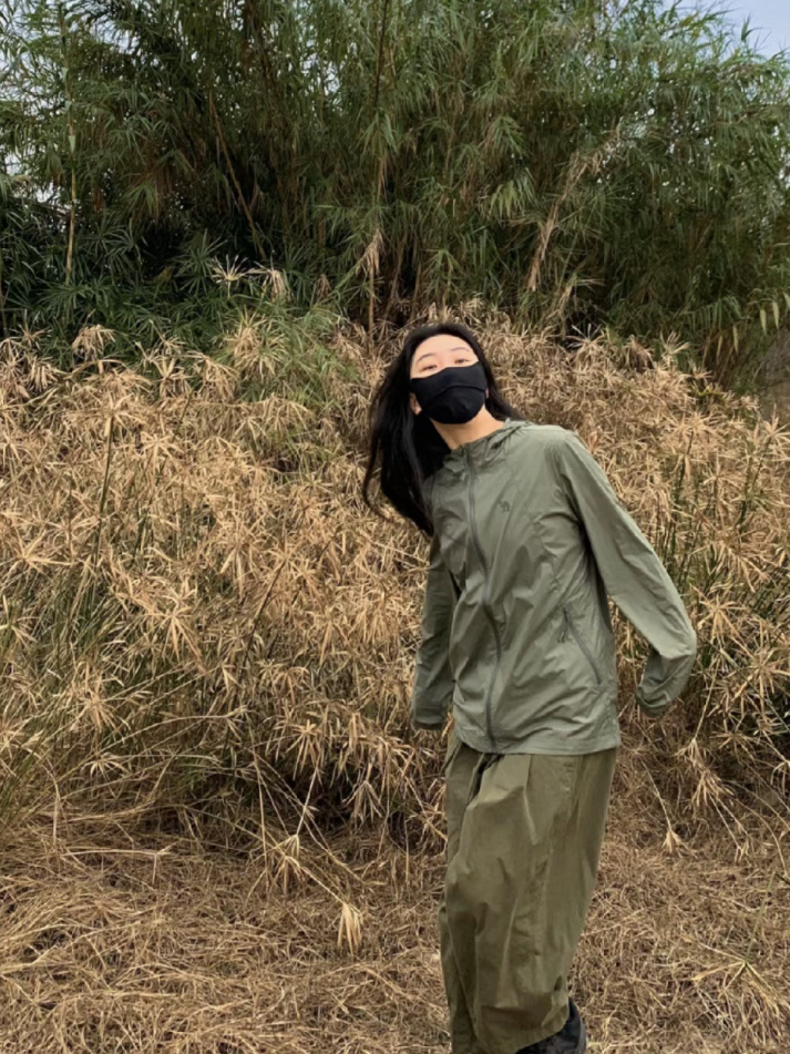 防晒衣怎么能这么帅！绿色太高级了💥
