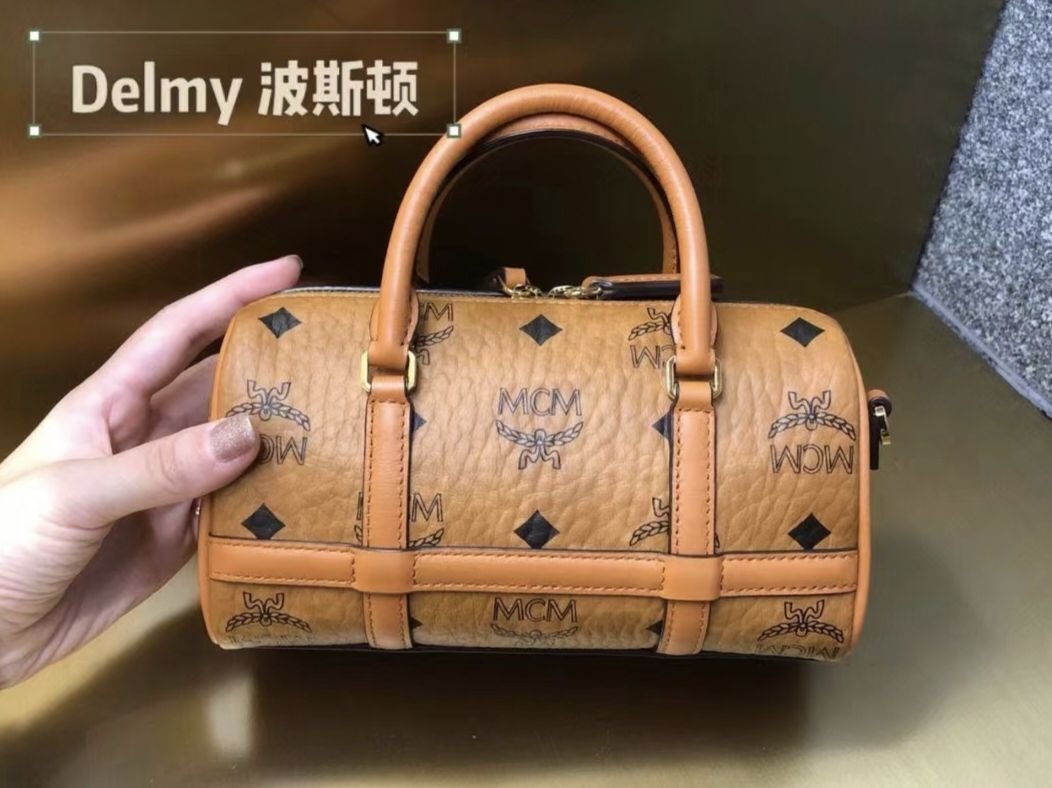 MCM Delmy Visetos 迷你链条波士顿包 分享