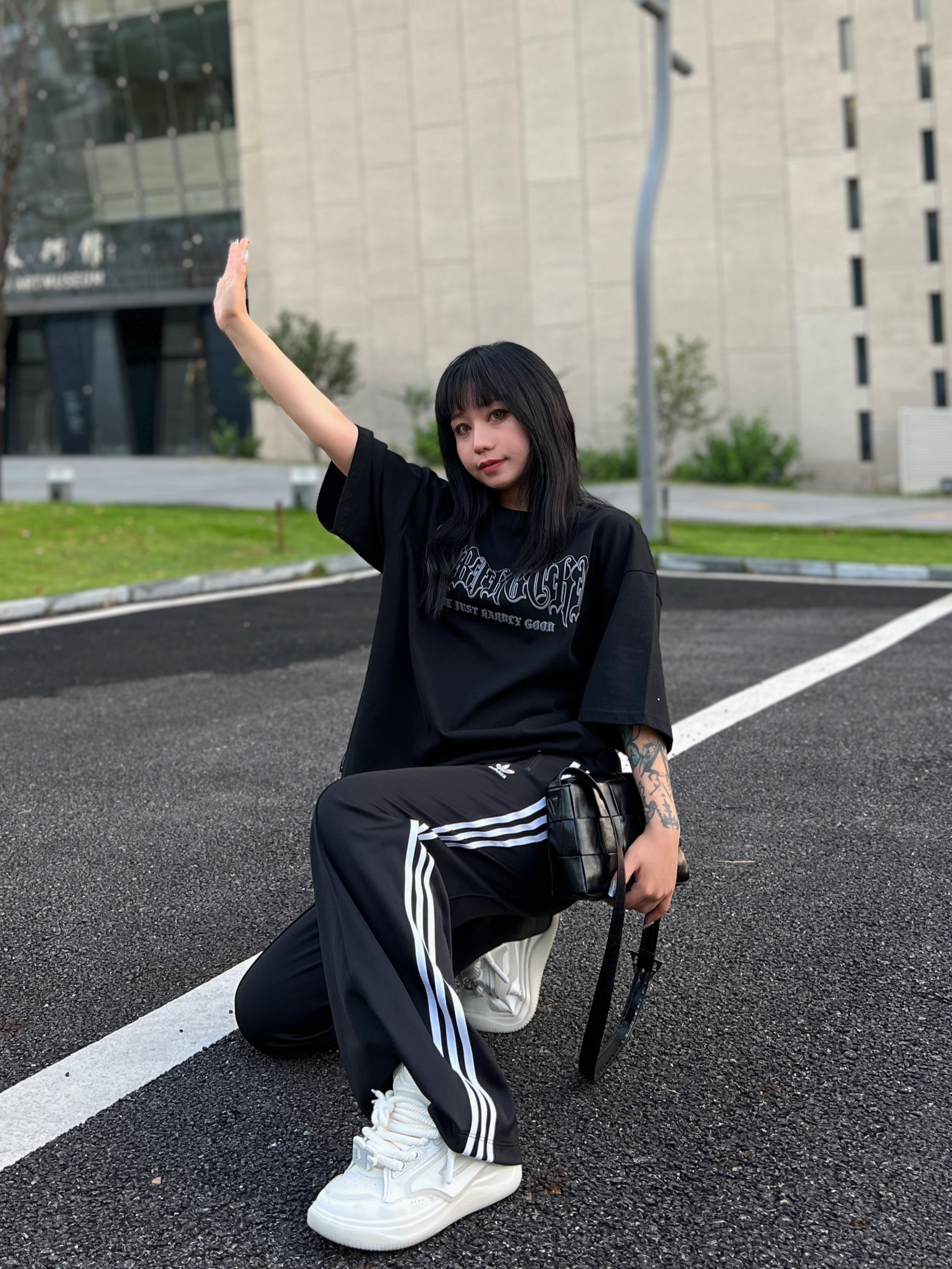 OOTD｜黑色配黑色🖤我的快速出门公式