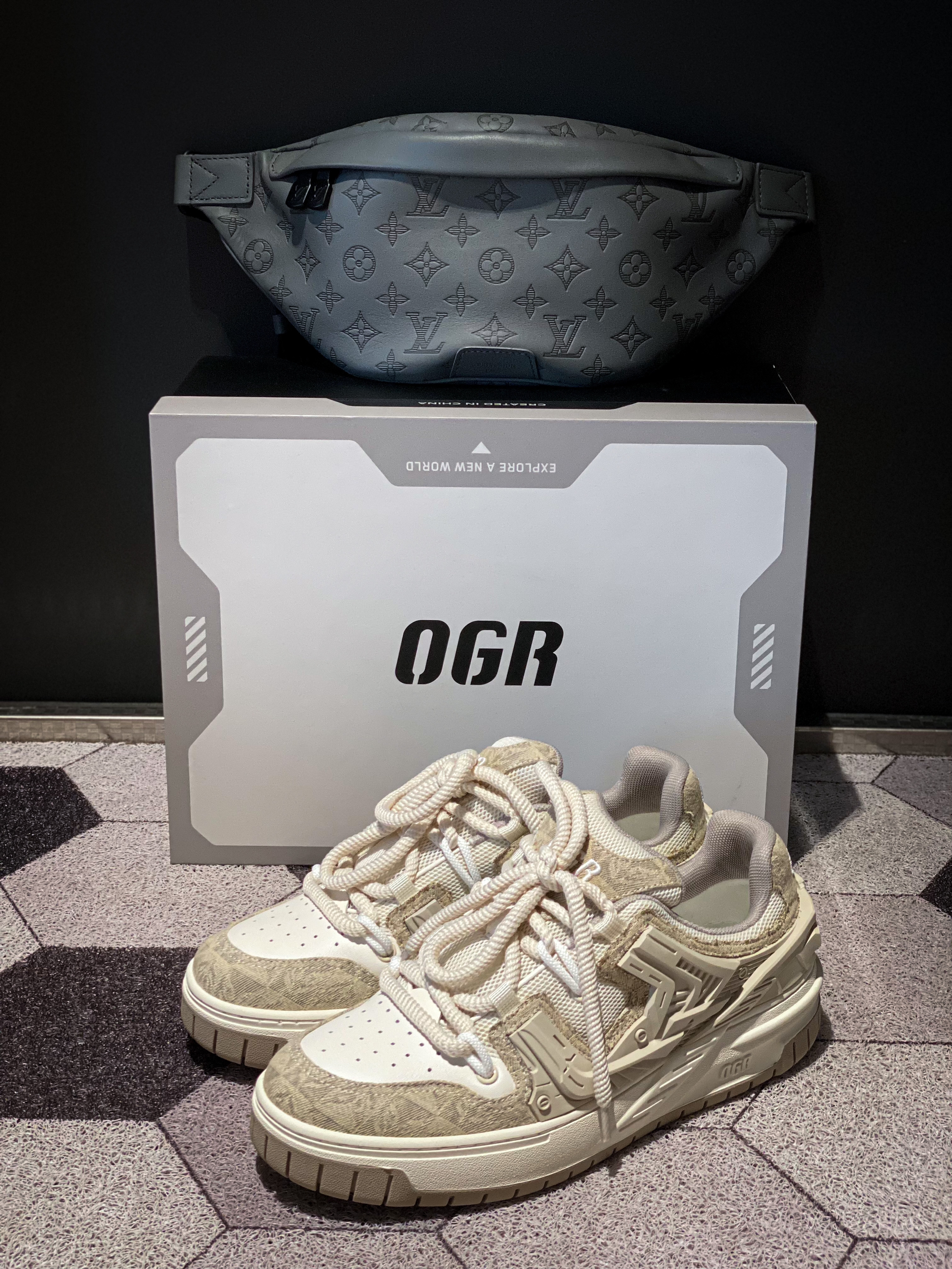 一鞋一包简装出行✨OGR板鞋 & LV Discovery🫰