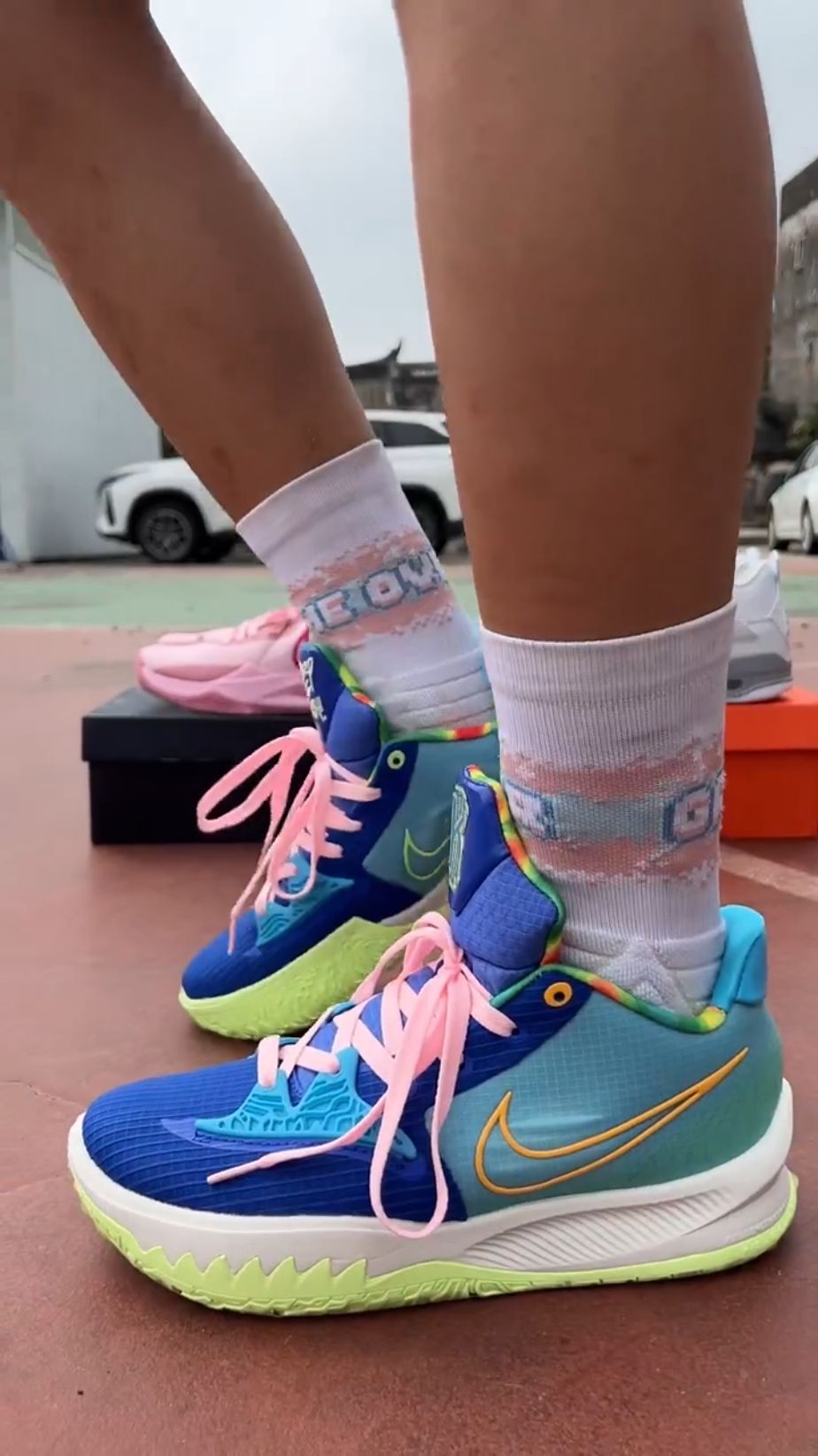 上脚Nike欧文4low这配色yyds！