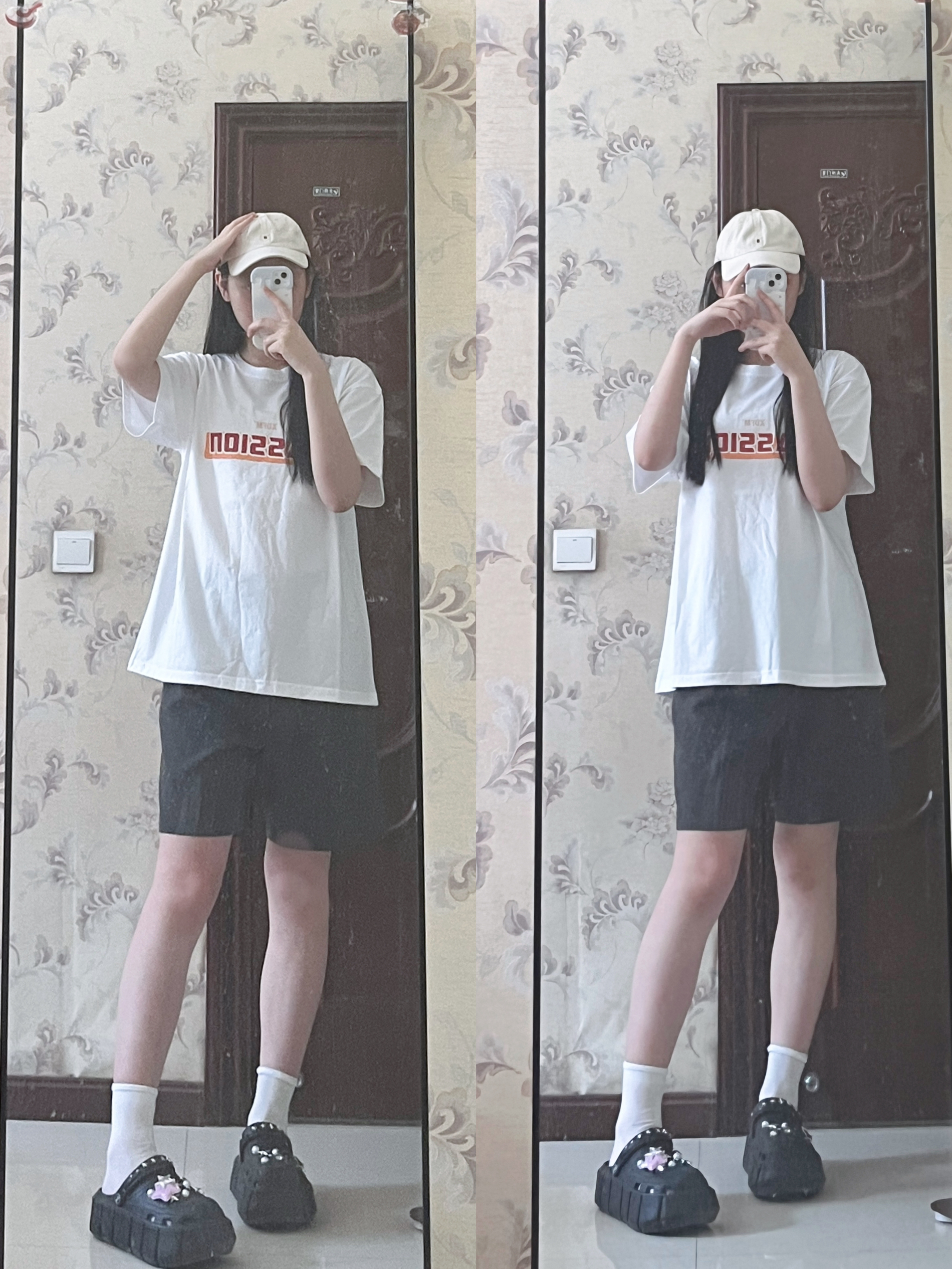 夏天舒适休闲～遛弯穿搭^_^