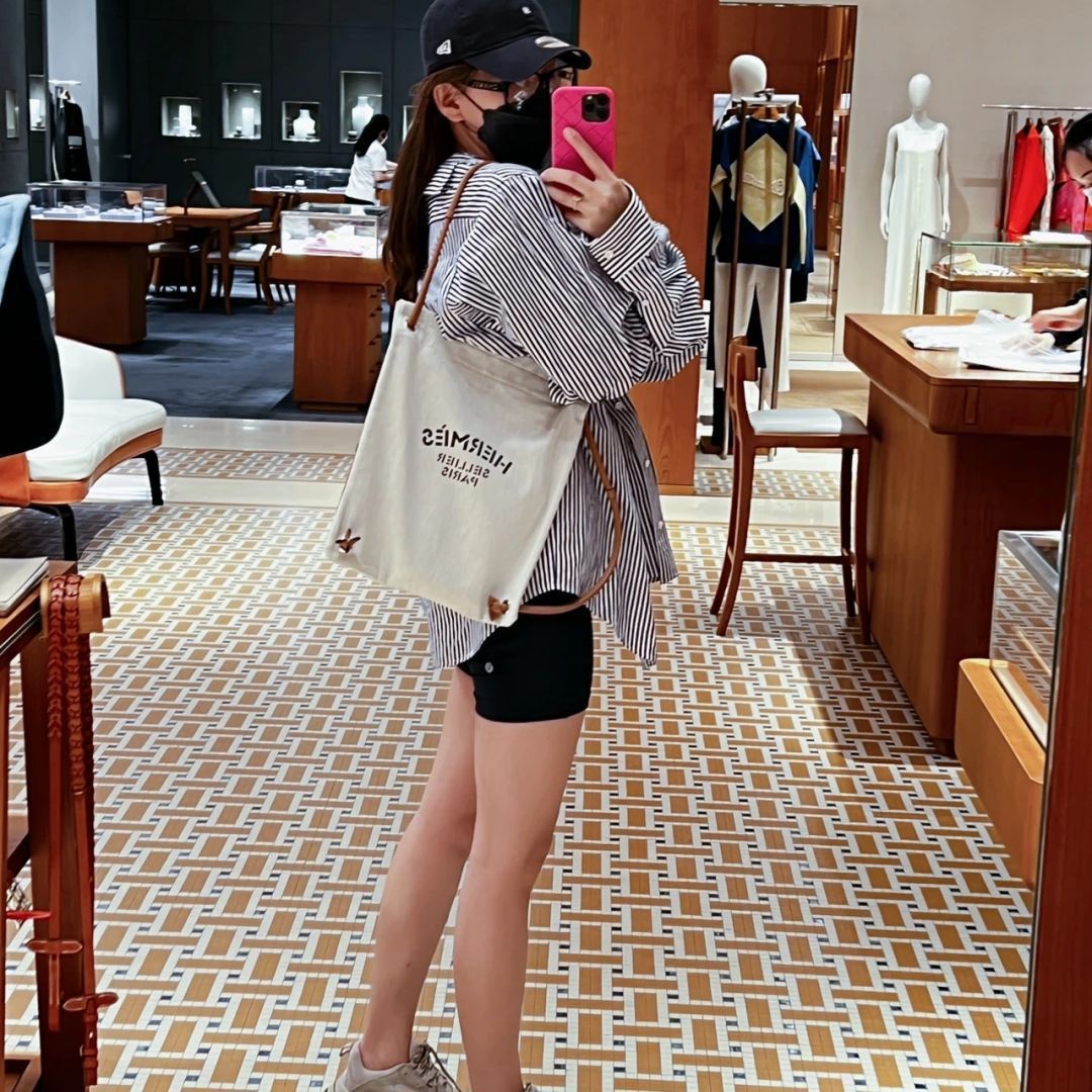 爱马仕Maline两用帆布包