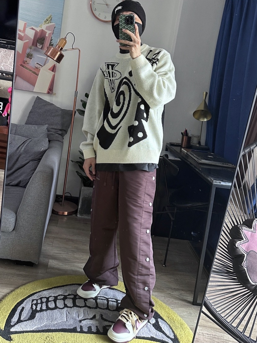 复古宽松穿搭